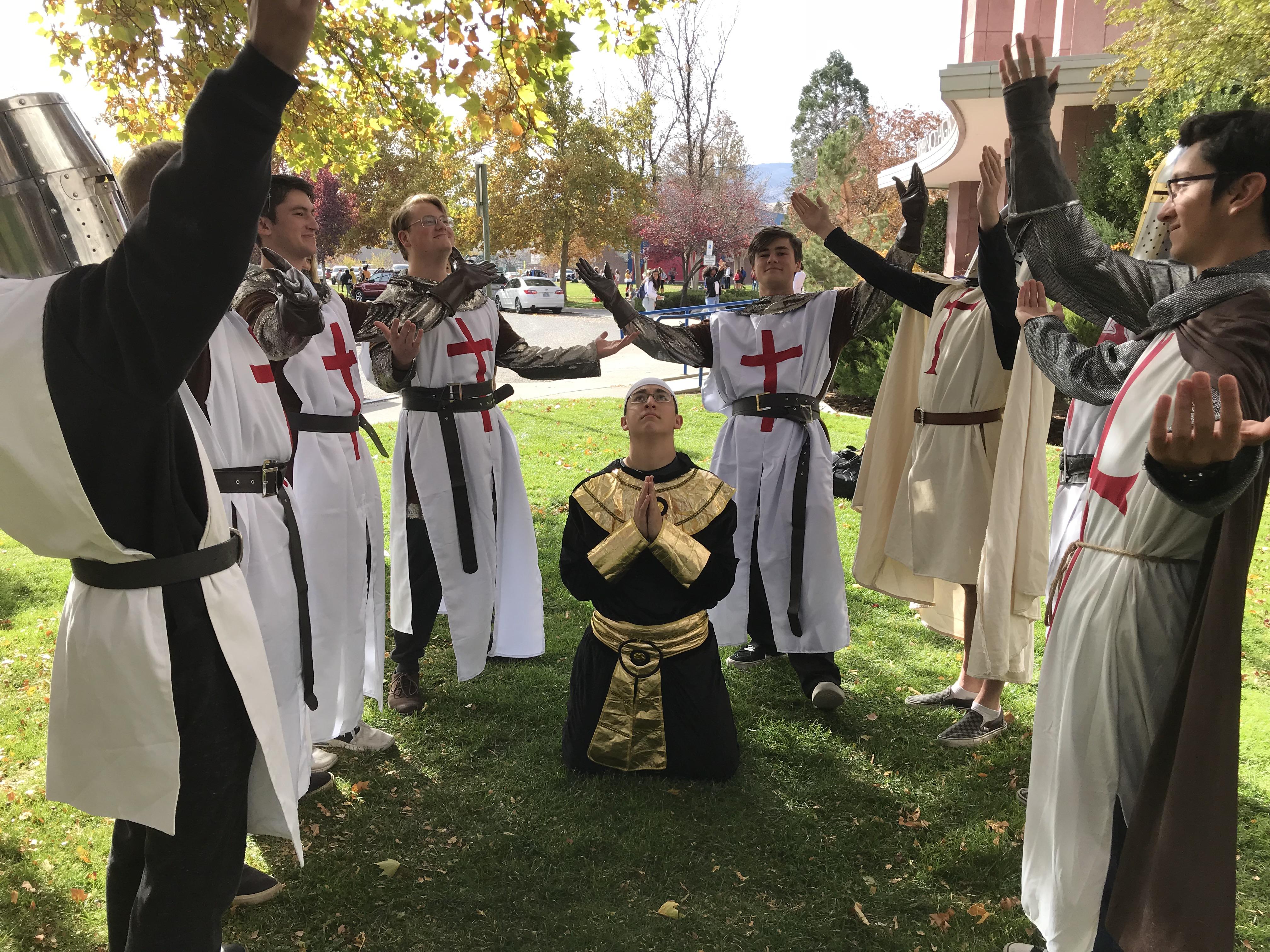 My friend group and I decided to have fun for our senior year of high