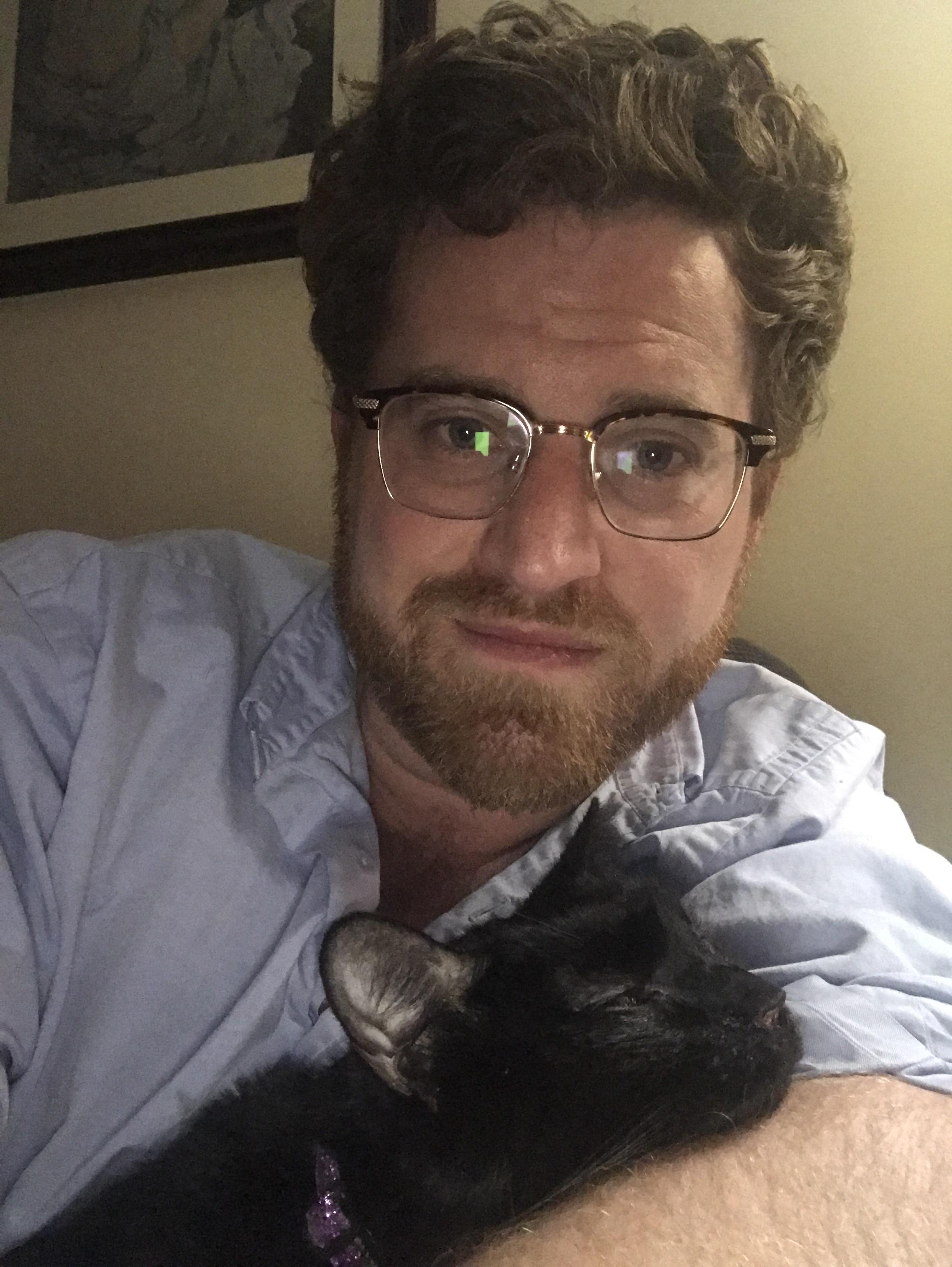 I had to let my little girl go today. It was rough. This is us last