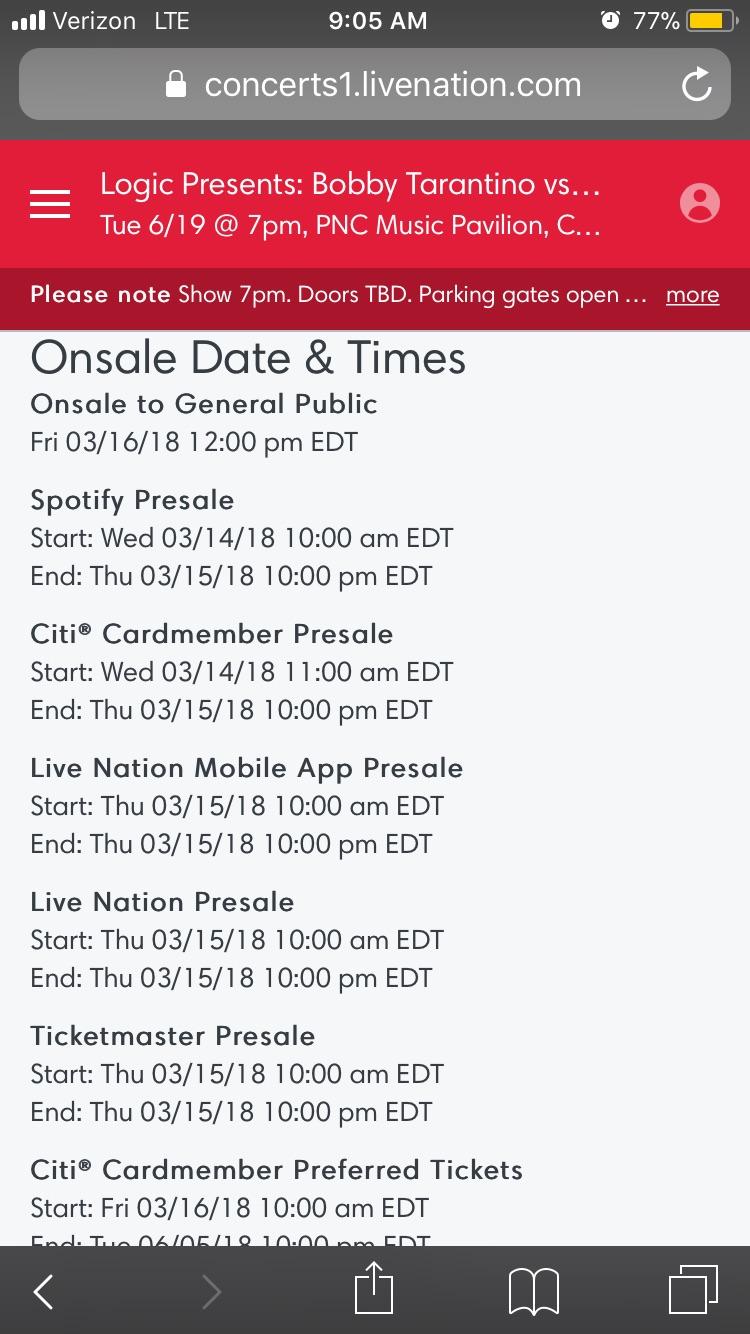 Maroon 5 Presale Code Live Nation
