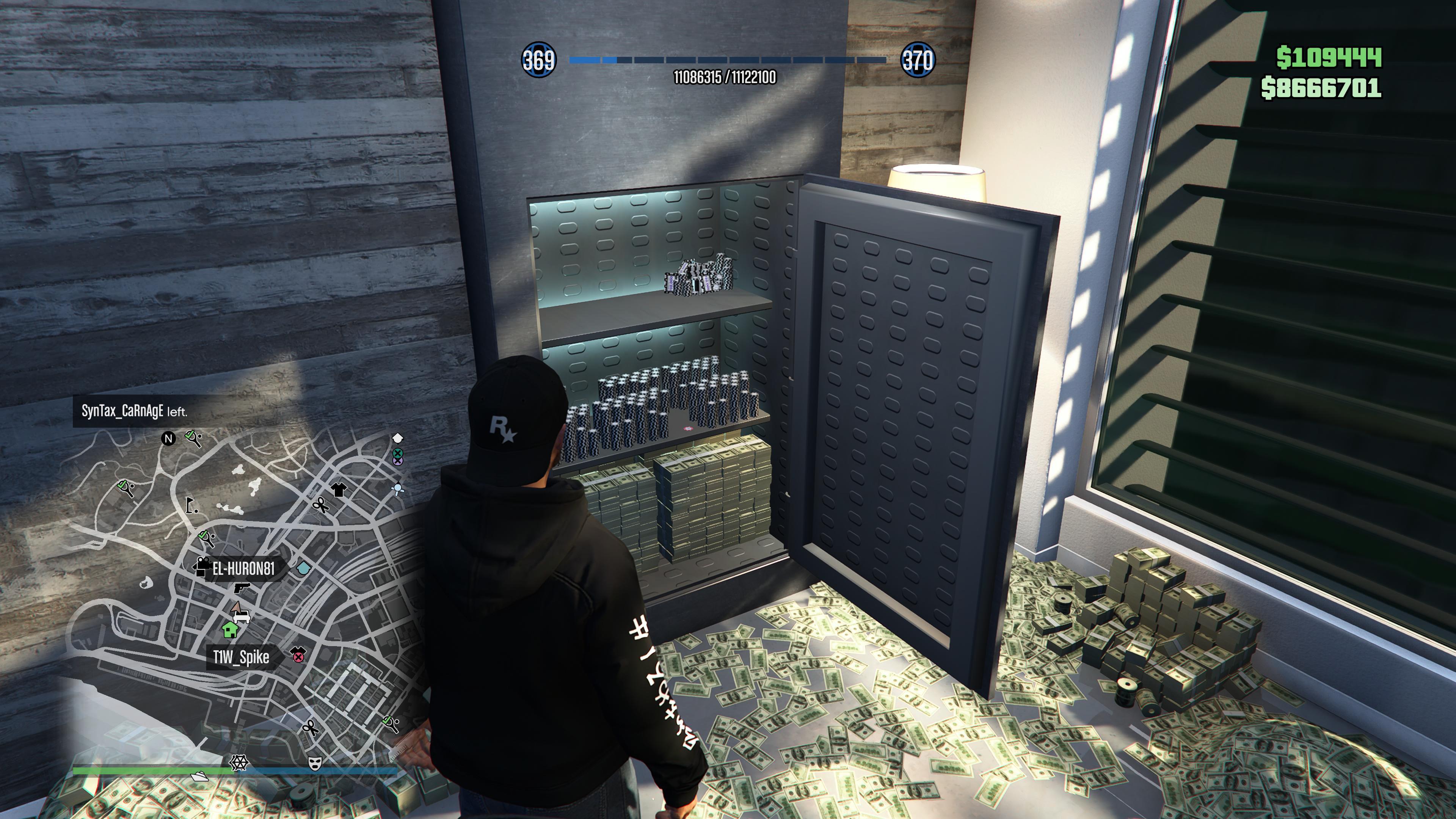 Today I realized, that the safe inside the ceo office and casino