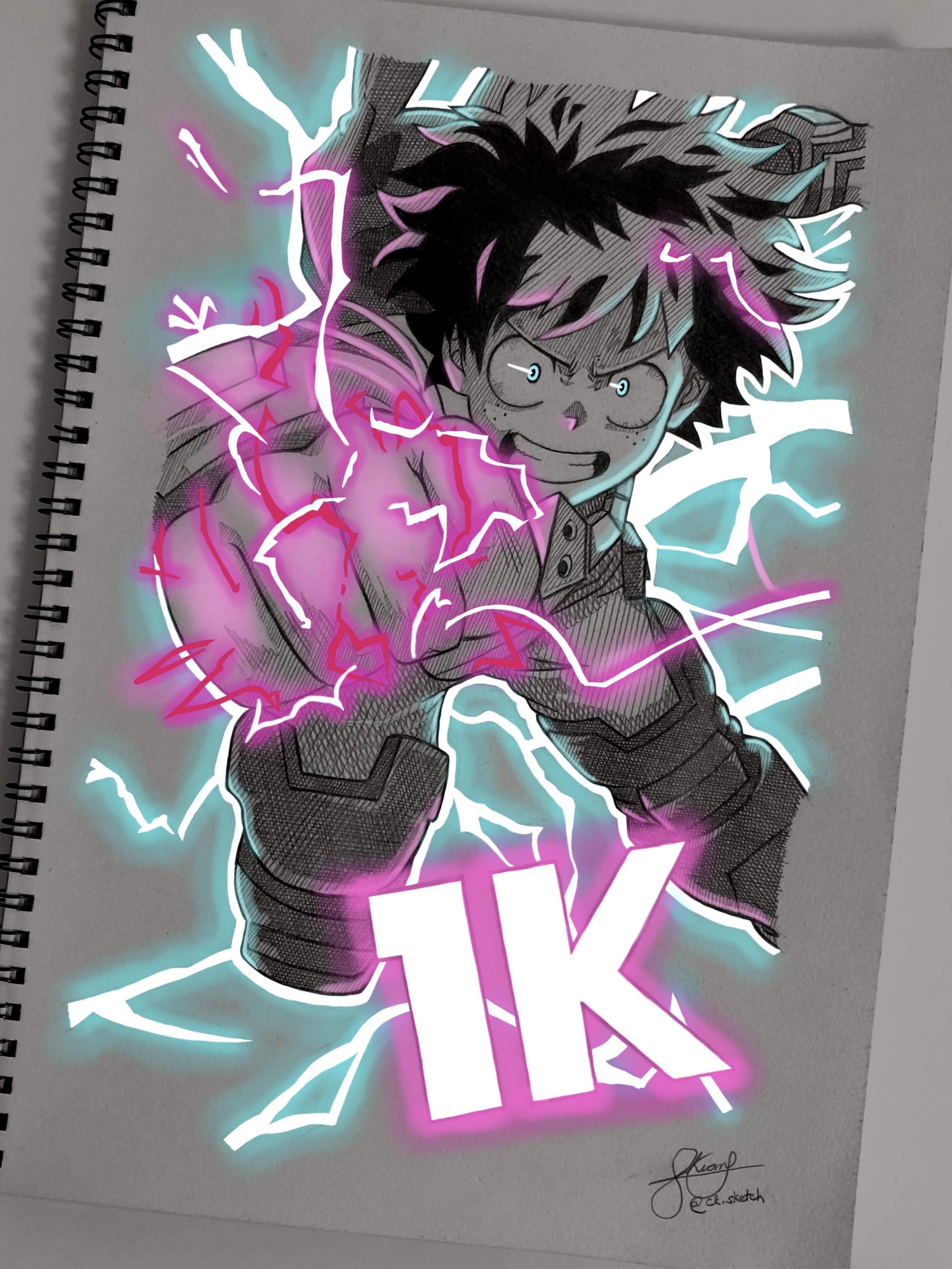 How To Draw Anime Lightning