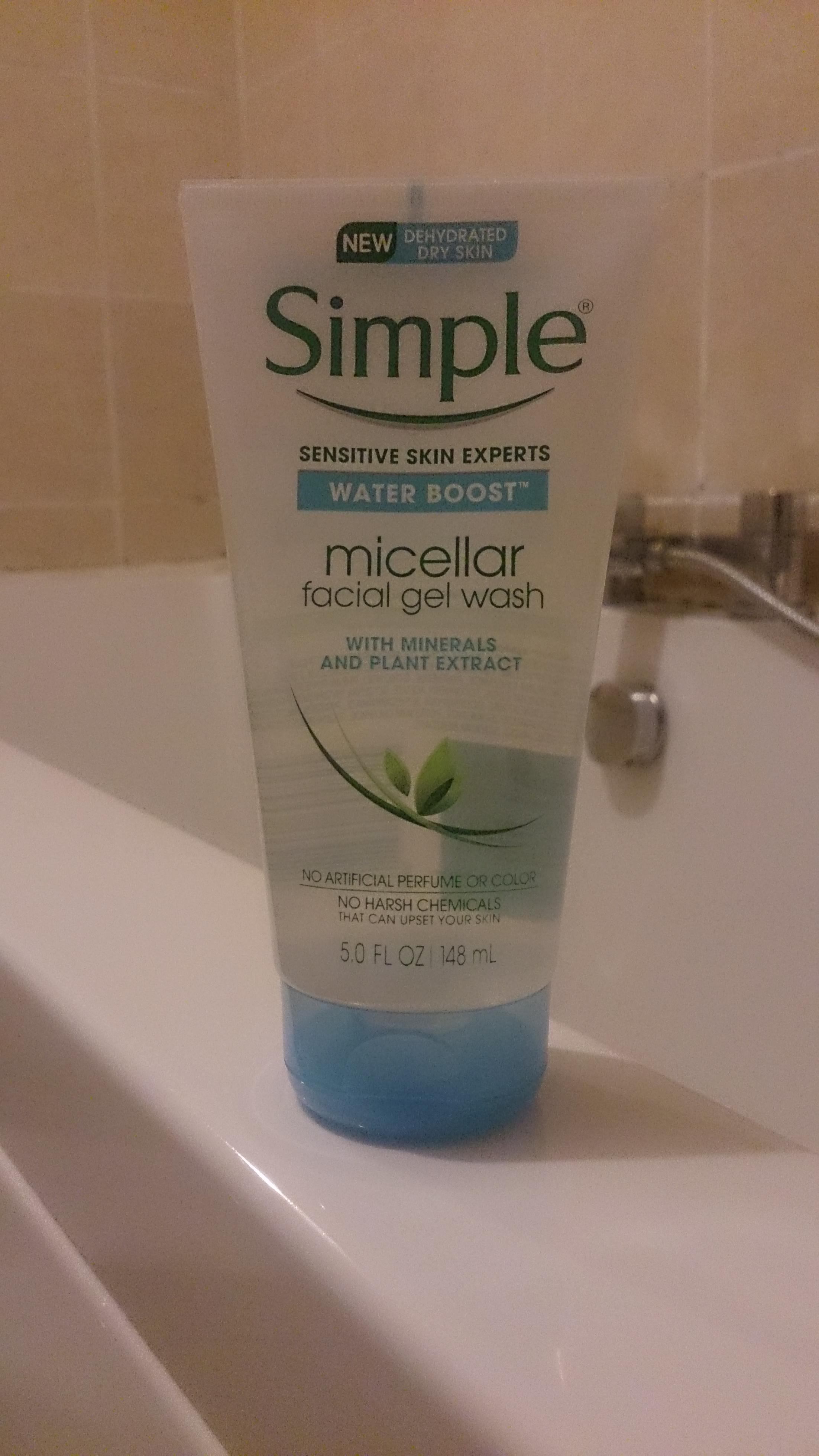 [Misc] Bought the Simple Micellar Gel face wash as it is suitable for