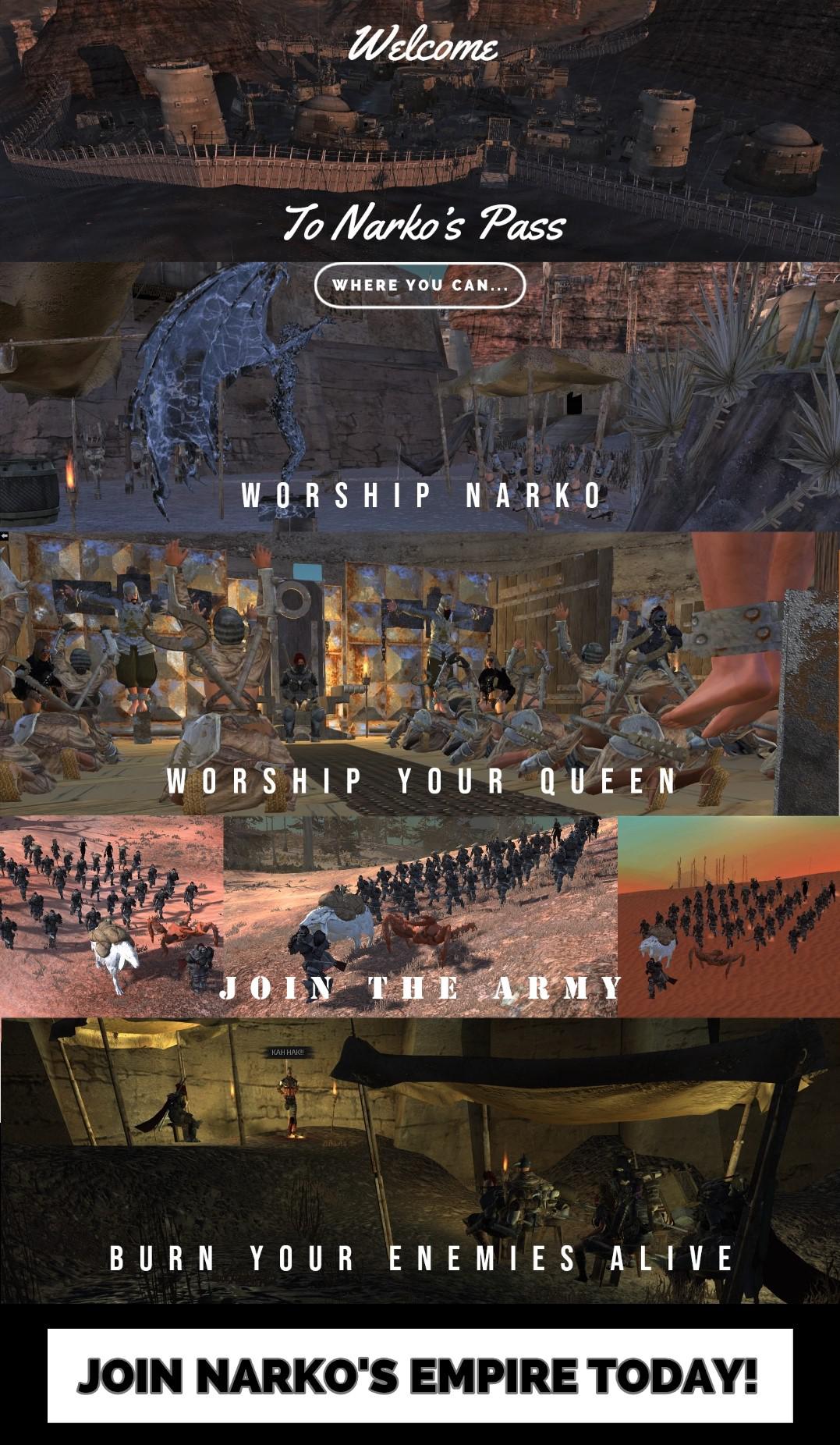 Join Narko's Empire today! Finest Sake, Grog and Rum in all of Kenshi