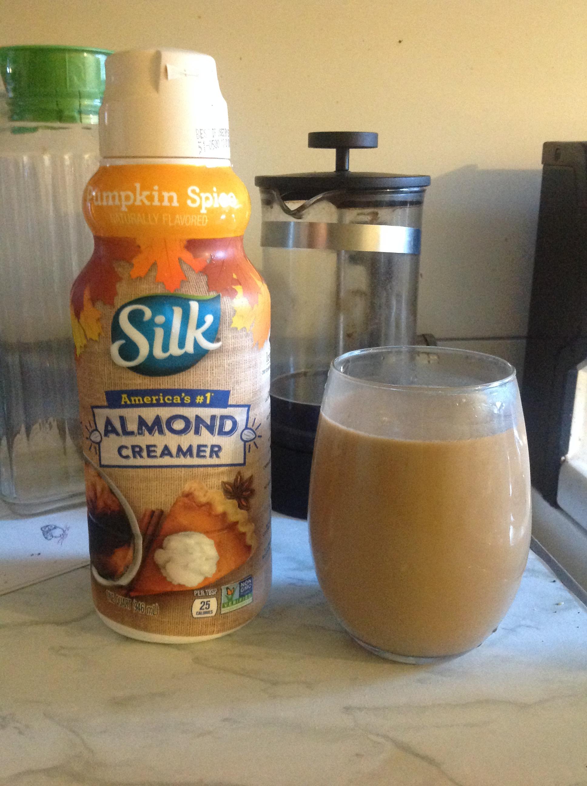PSA Silk pumpkin spice coffee creamer available now r/vegan