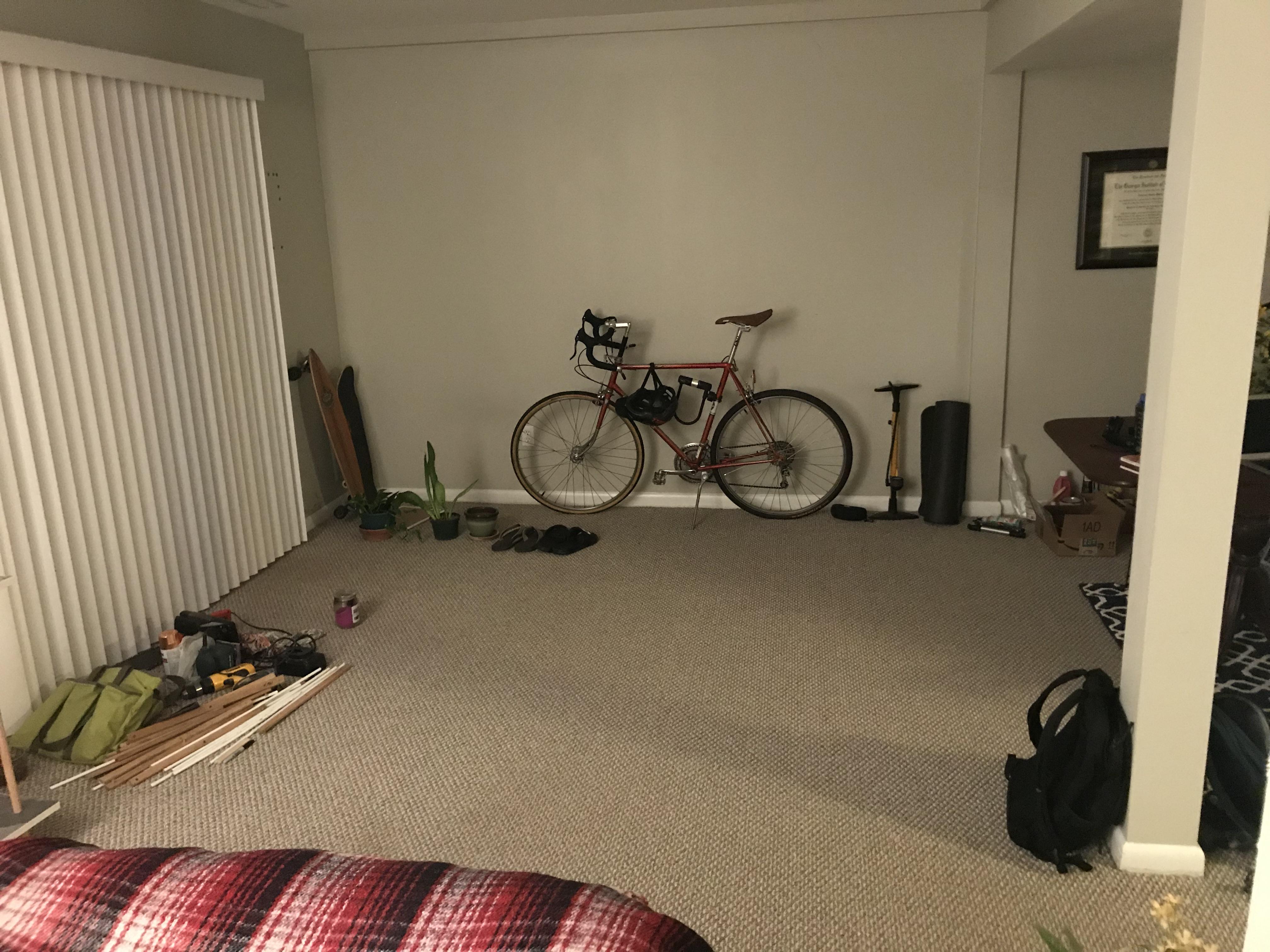 Moved into my first (basement) apartment back in April and it's still