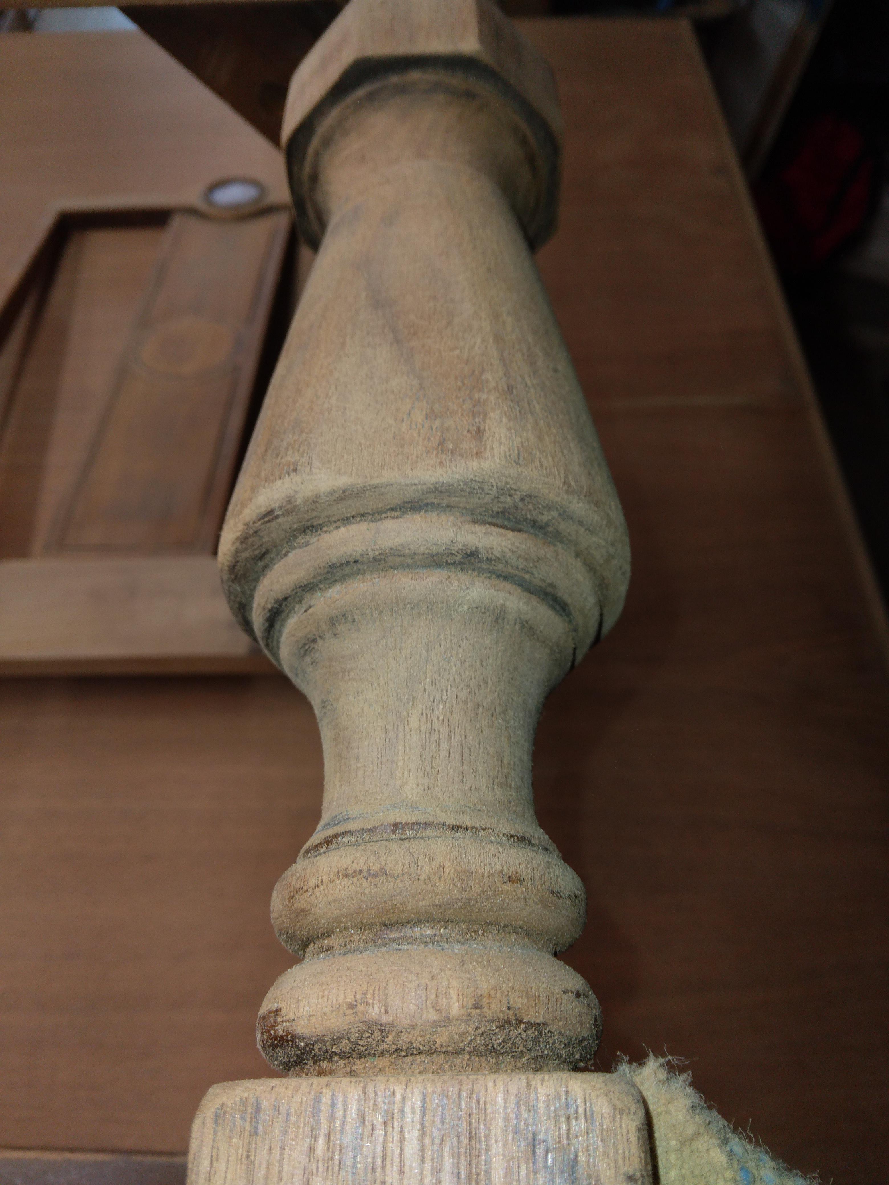 I'm refinishing a table and chairs, the legs are a pain to strip the