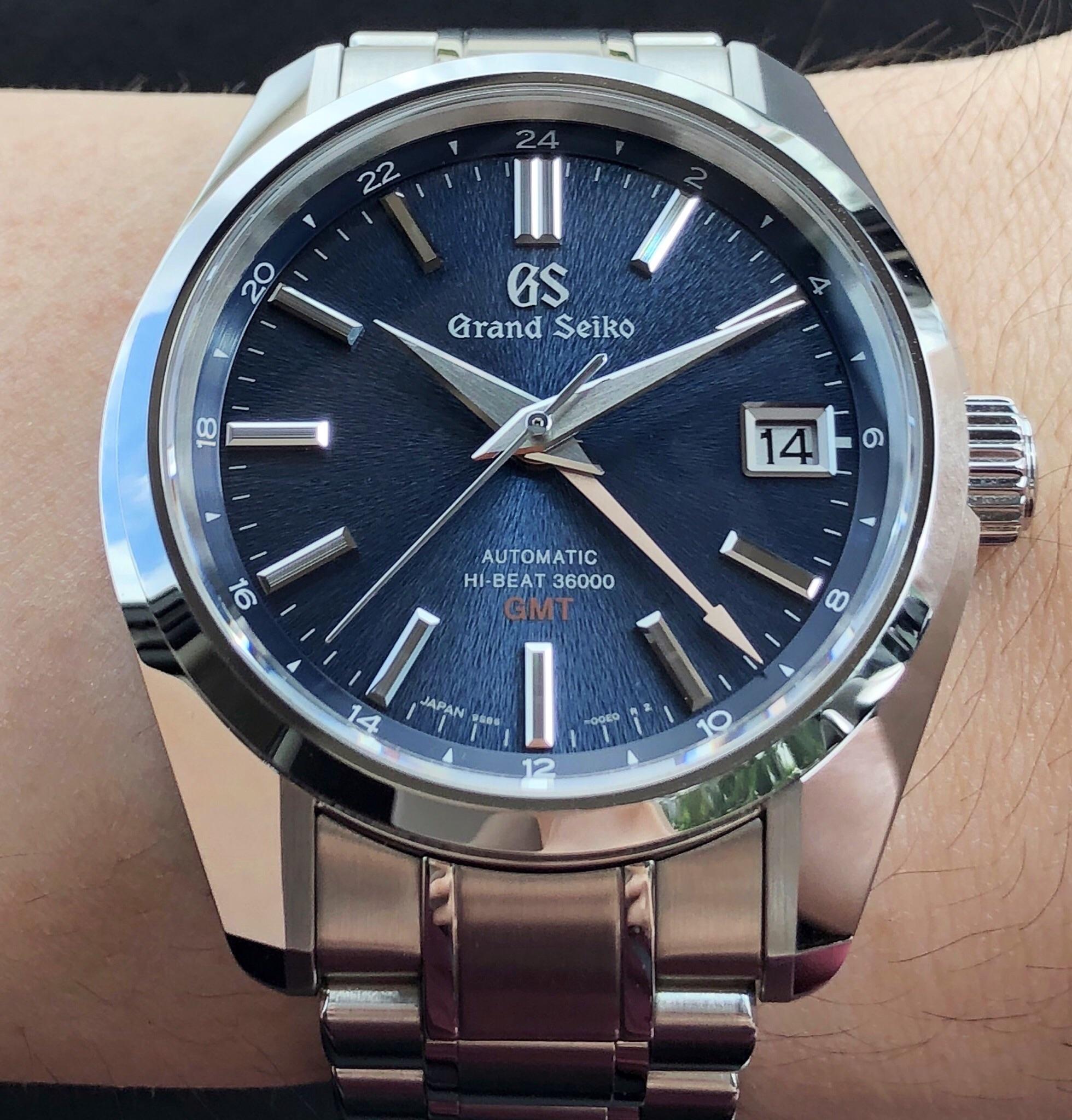 [Grand Seiko] Blue Mt. Iwate HiBeat GMT r/Watches