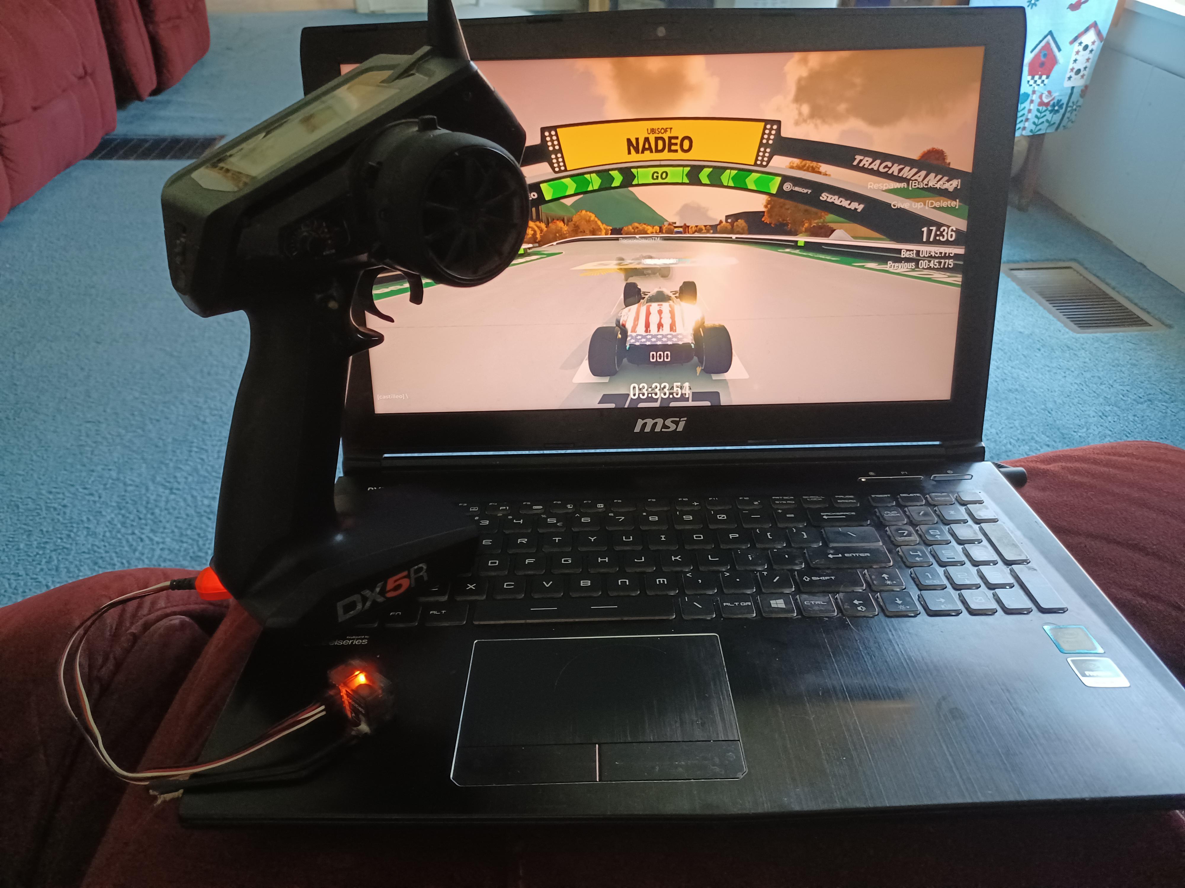 Tried a new controller the last couple days r/TrackMania