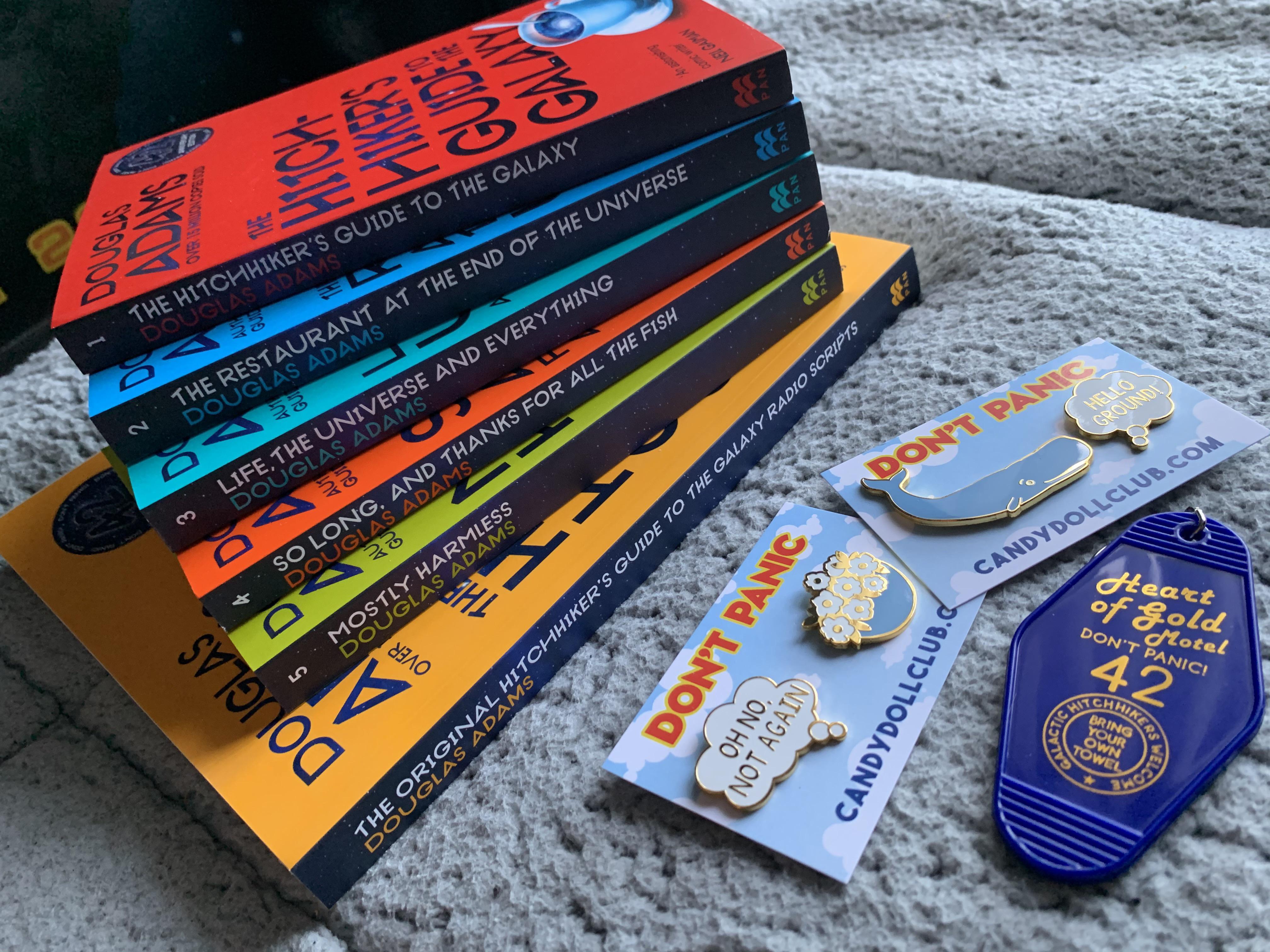 42nd Anniversary Editions of The Hitchhiker’s Guide to the Galaxy