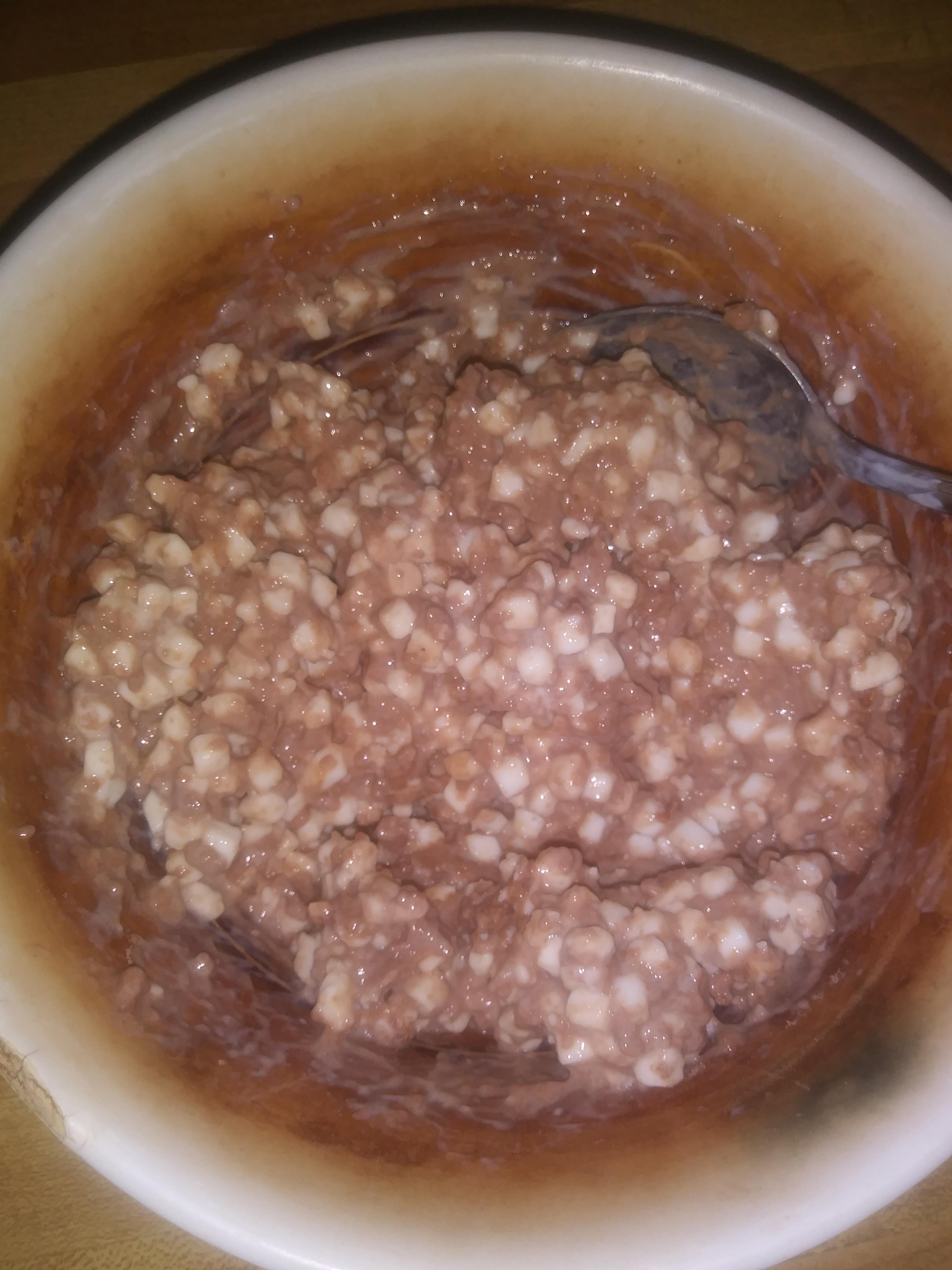 Cottage Cheese and Protein Powder I do this every day r/shittyfoodporn