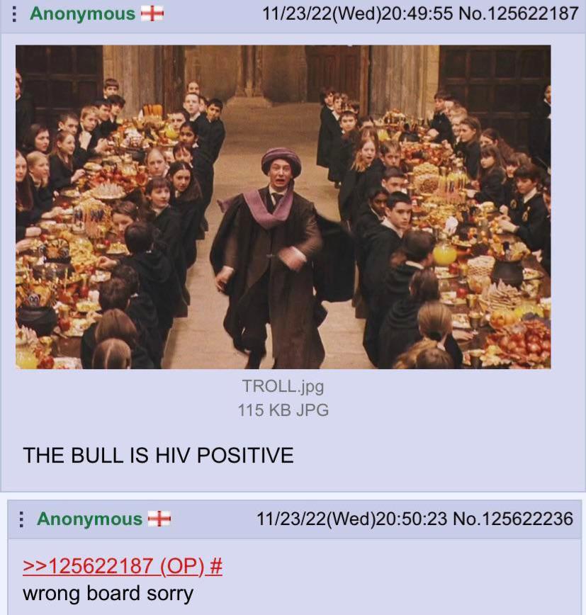 Anon was at the wrong board. r/greentext