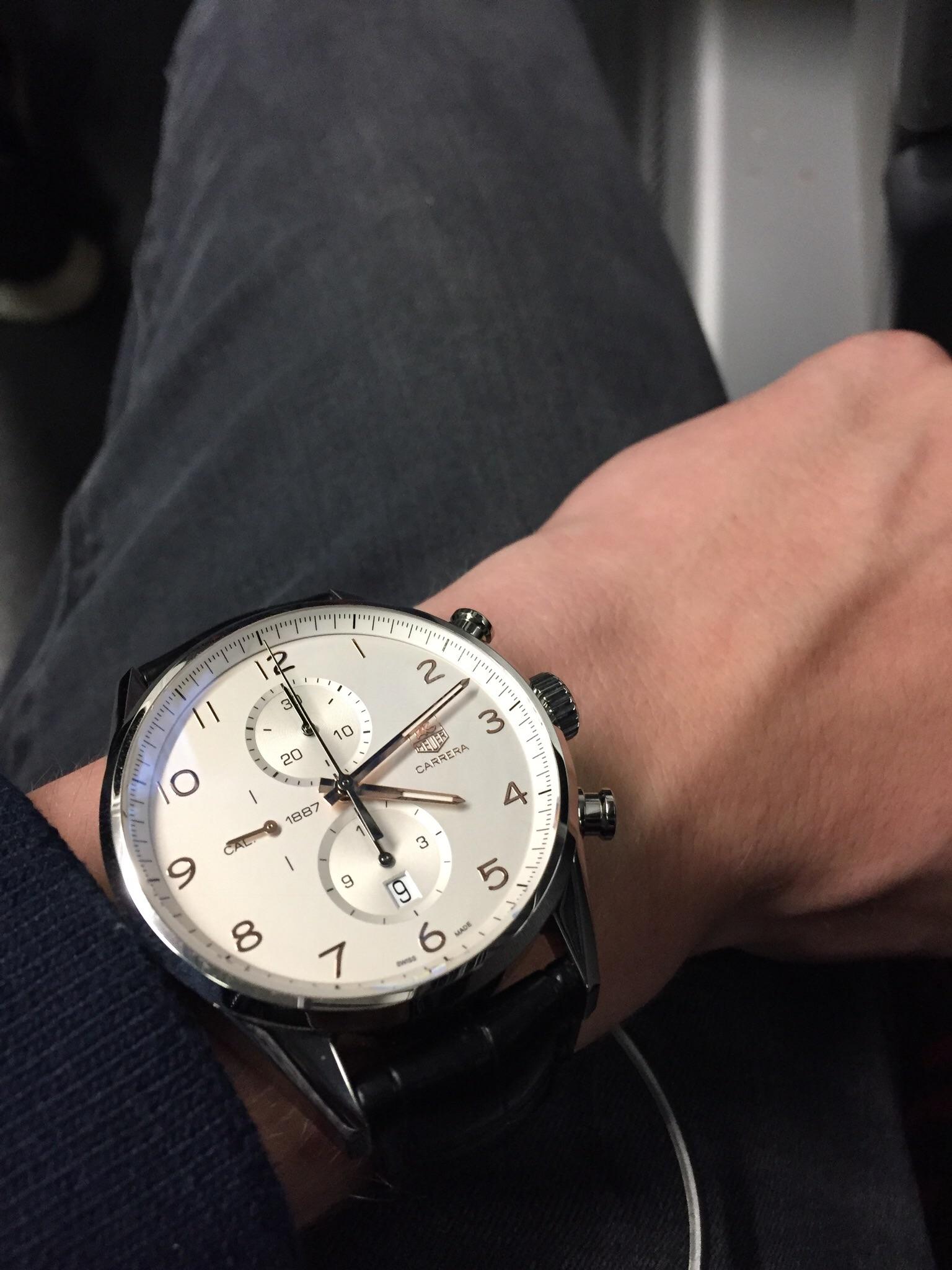[TAG Heuer Carrera] The present from my family and friends to my 18th