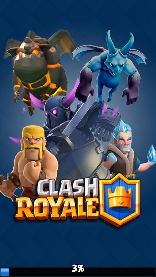 My idea for a new loading screen. Still a rookie so go easy on me!) ClashRoyale
