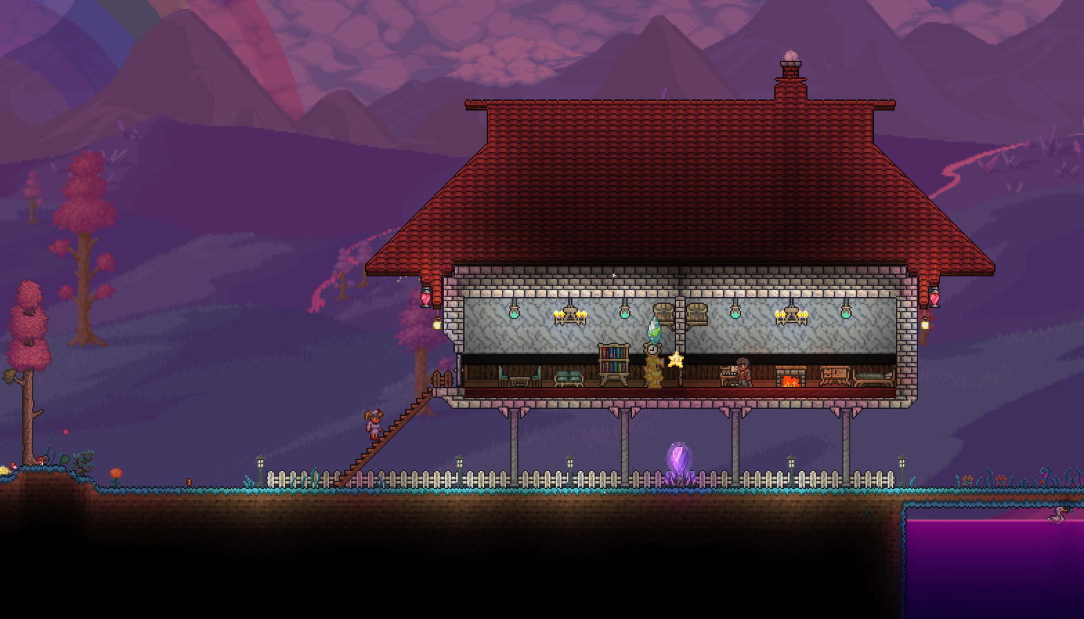 the nurse and the arms dealer are enjoying their new house! hope you