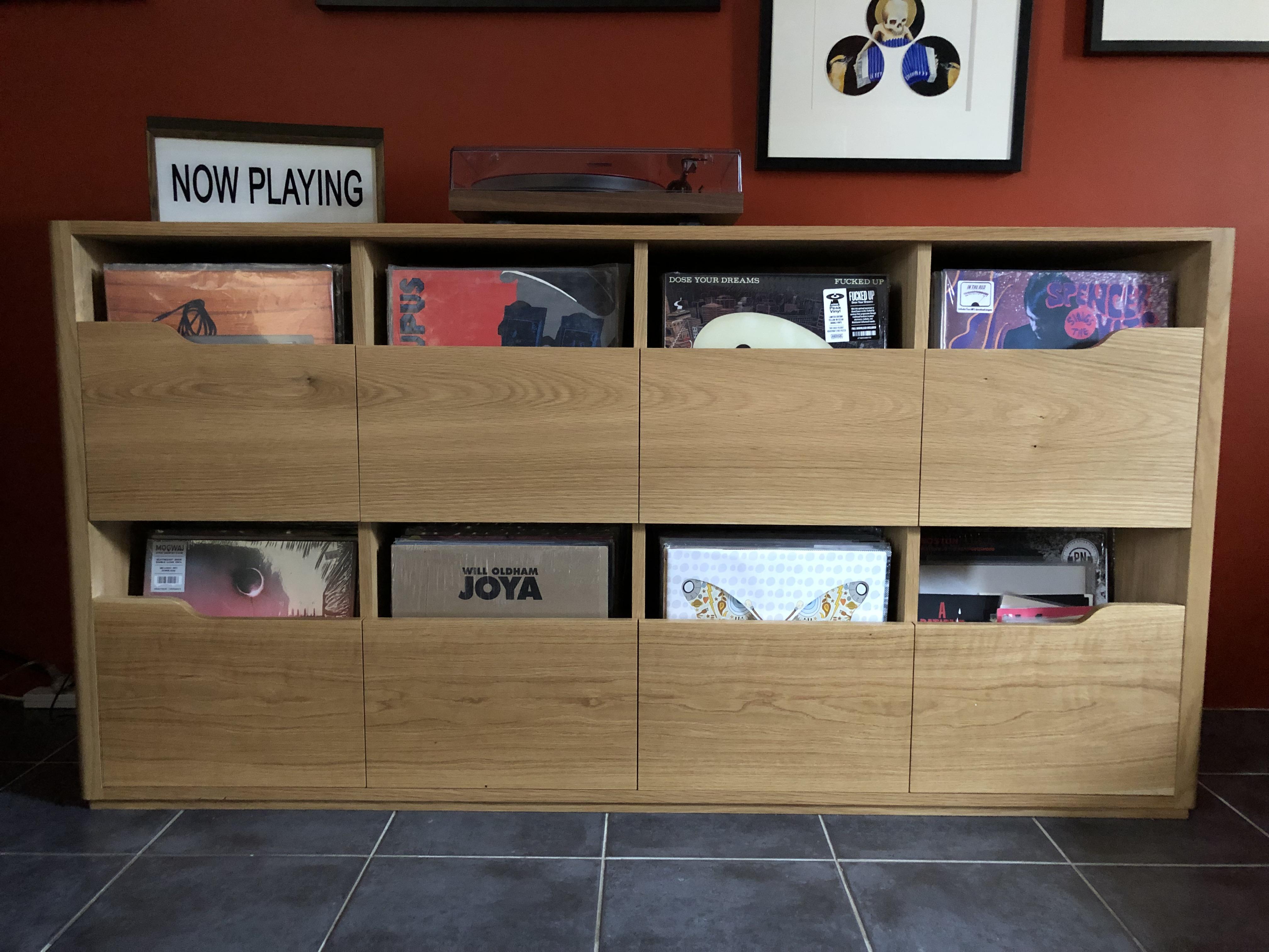 Vinyl storage with doors sheryreach