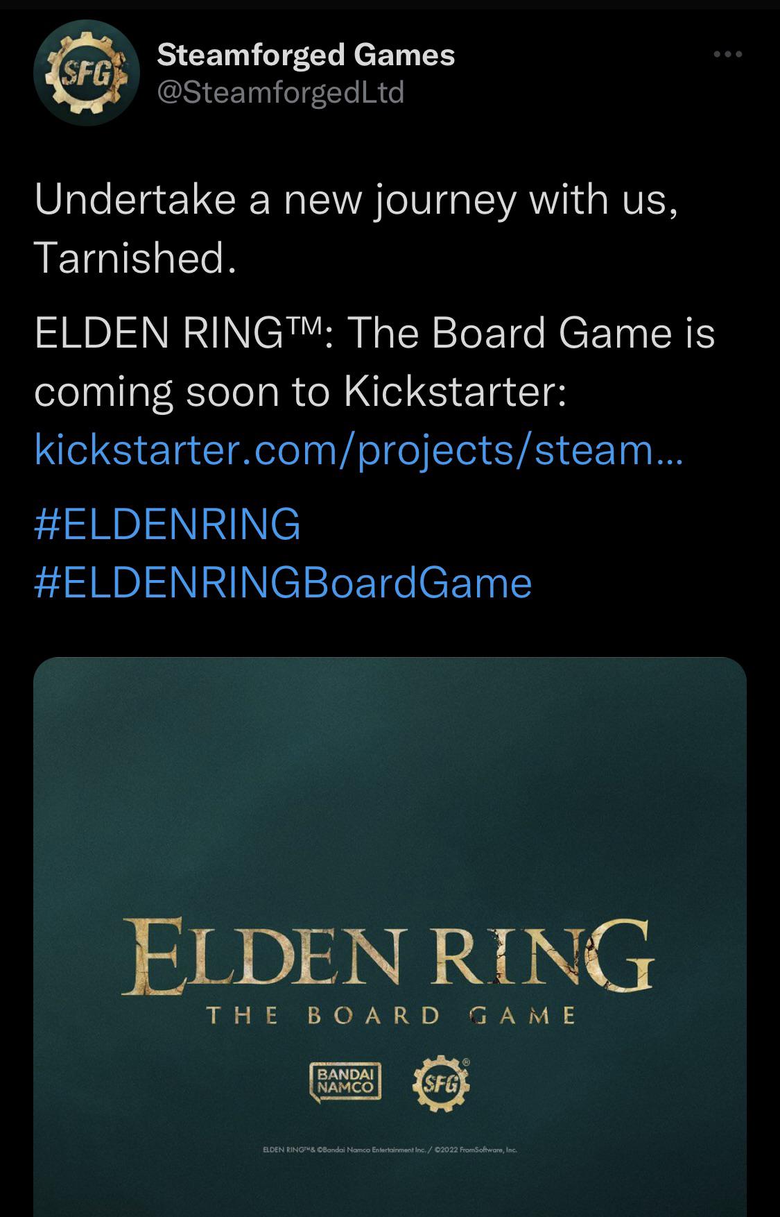 Elden Ring the Board Game Officially Announced! Coming soon to