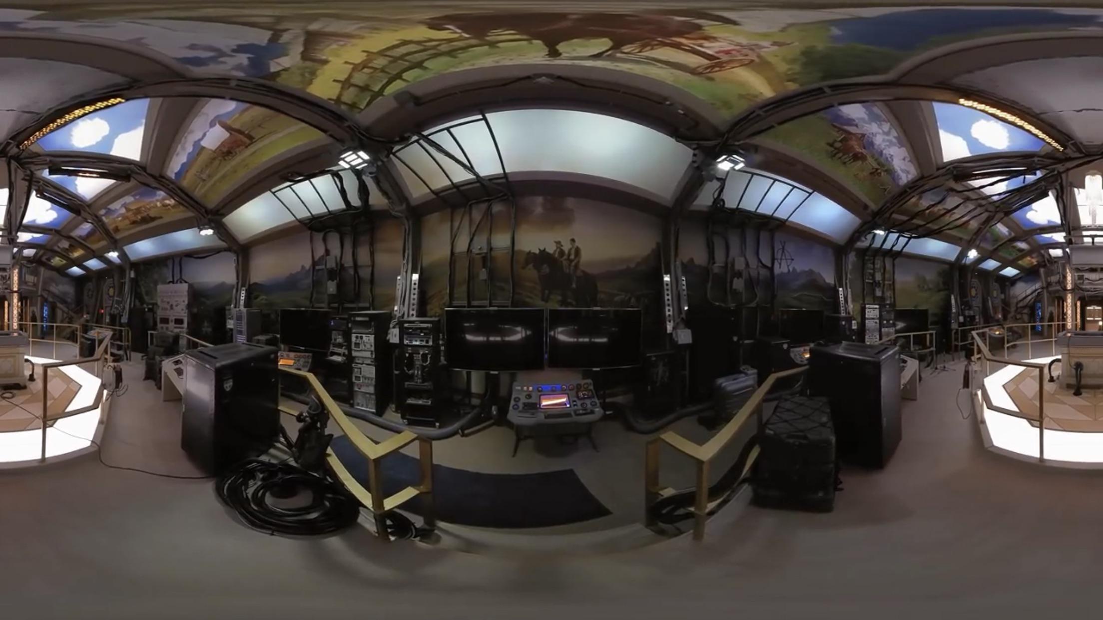 Is it just me, or are the murals in the Behemoth from the Pawnee city hall? r/TheExpanse