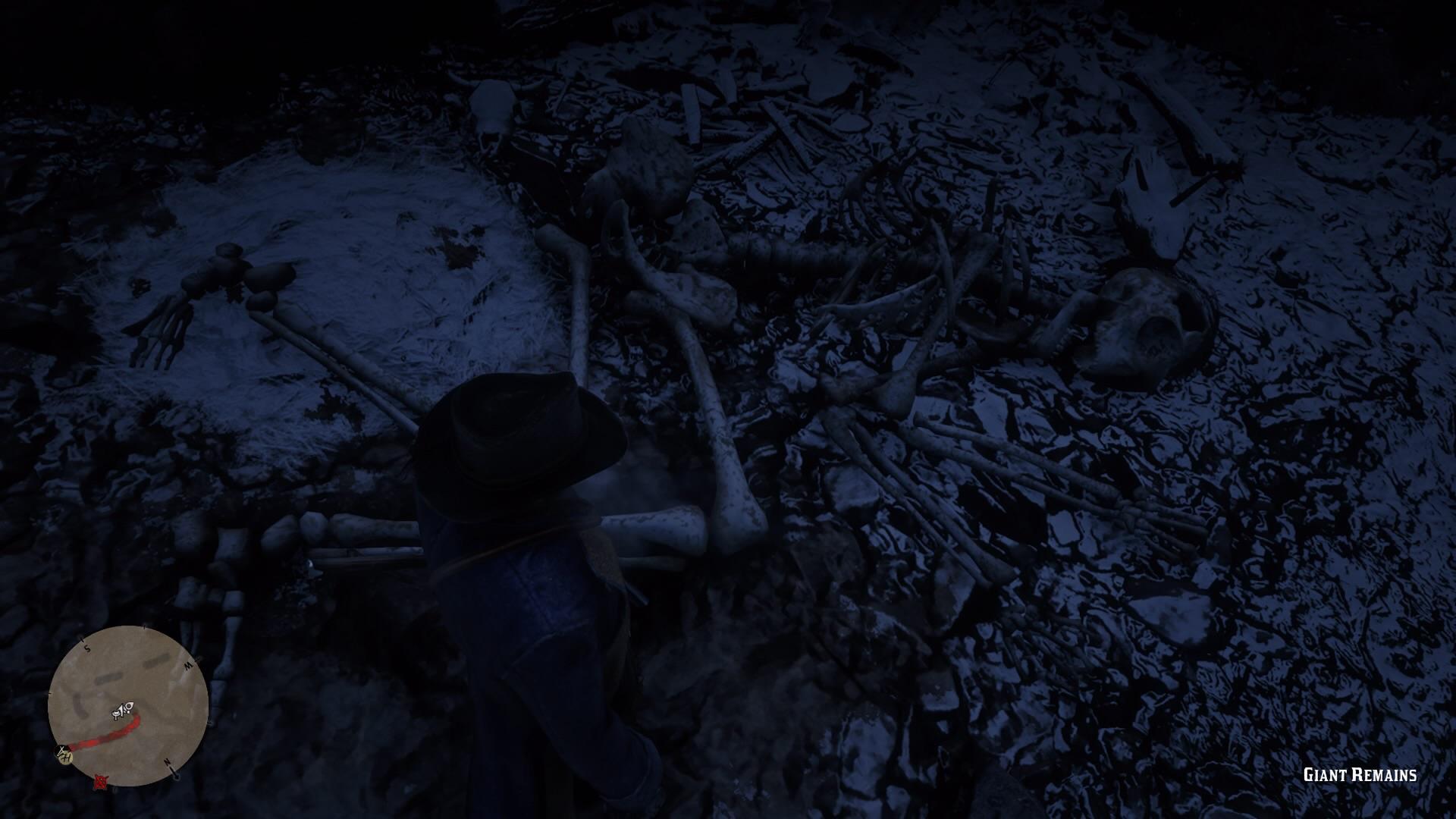 [Image] I just found giant human bones in red dead redemption 2 r/gaming