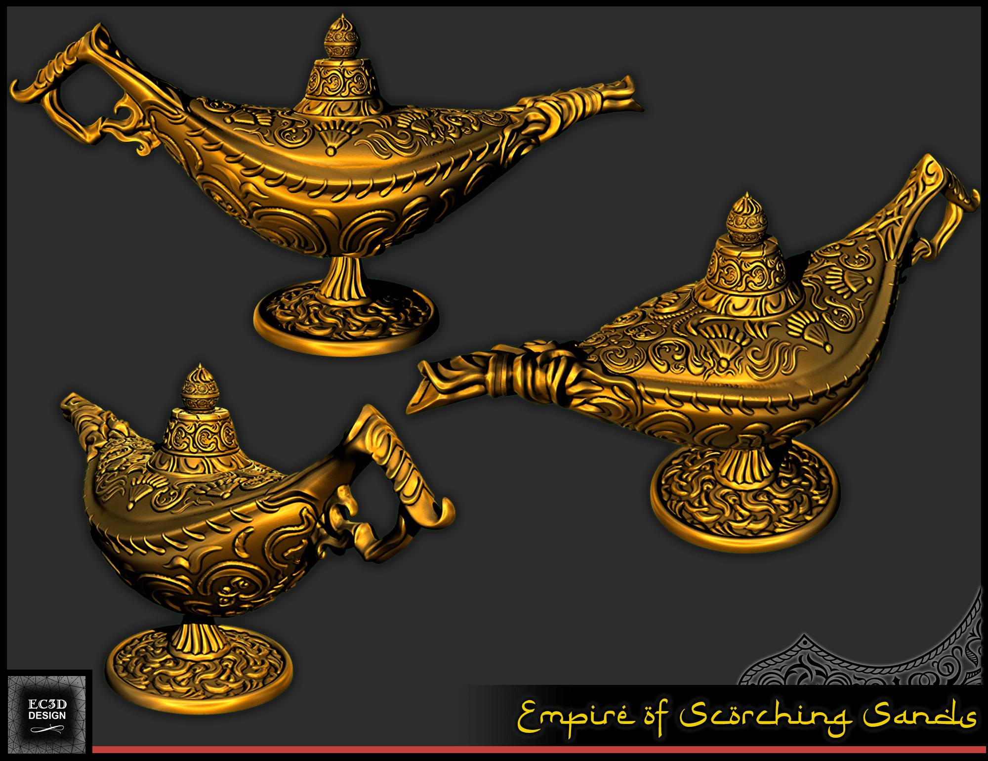 Free Magic Lamp Prop! r/3dprintingdms