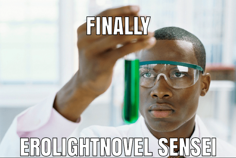 Finally light novel sensei r/Animemes