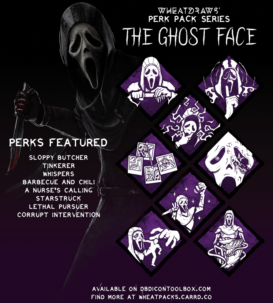 Perk Pack Series The Ghost Face (8 Perks) r/PerkByDaylight