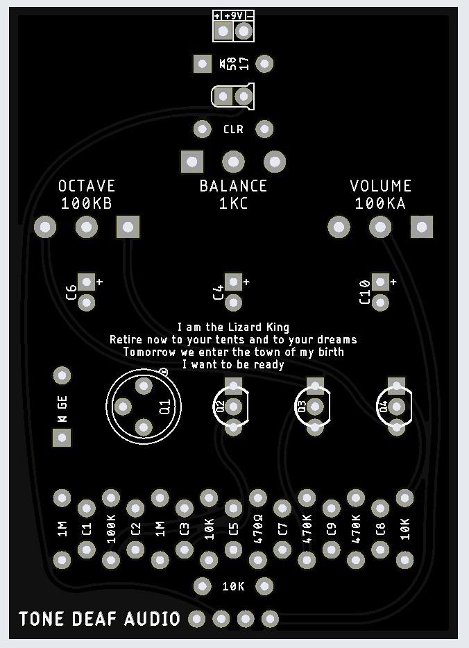 JHS/EHX Lizard Queen PCB Fab : r/diypedals