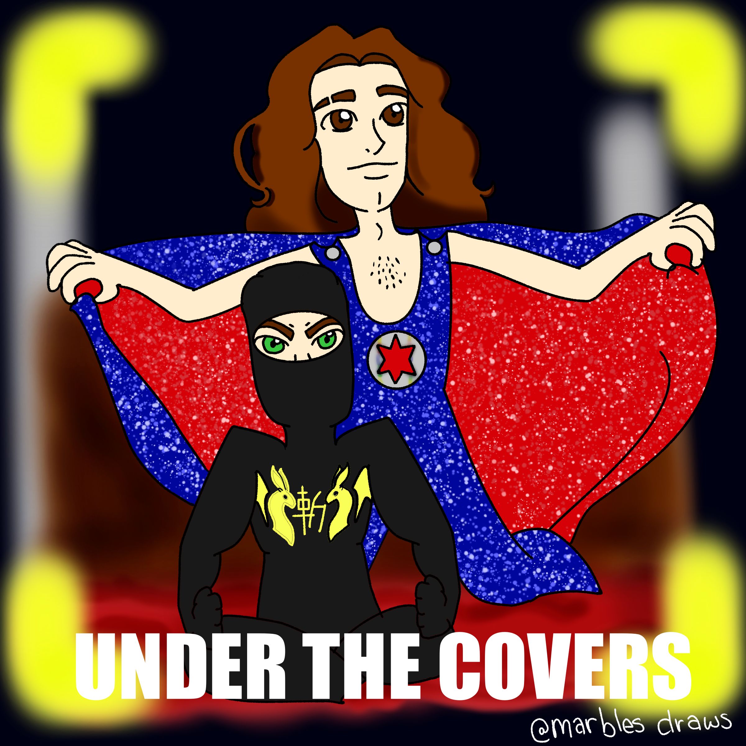 Tried drawing the NSP Under The Covers album r/NinjaSexParty