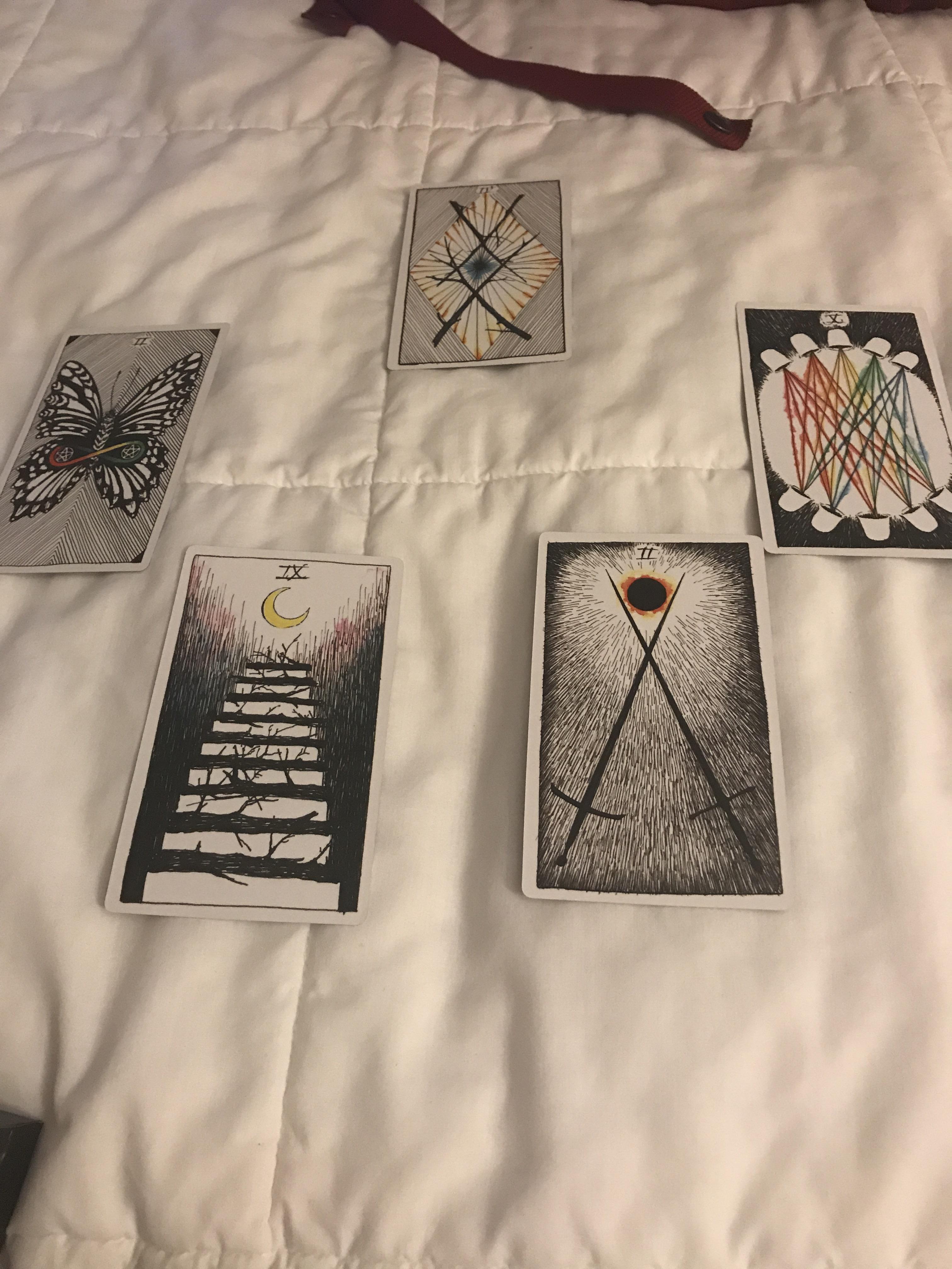 So I bought my 1st deck r/tarot