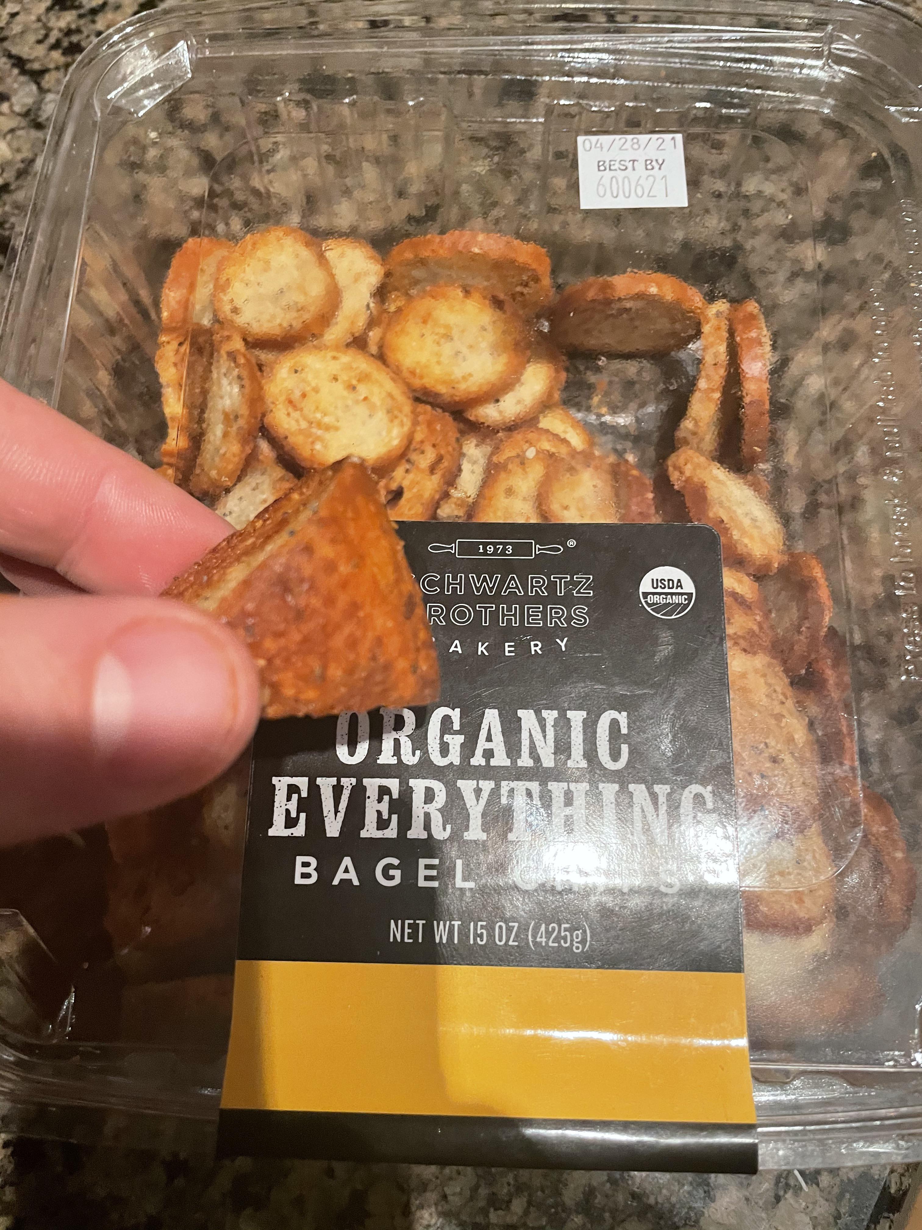 This bagel chip I found r/Costco