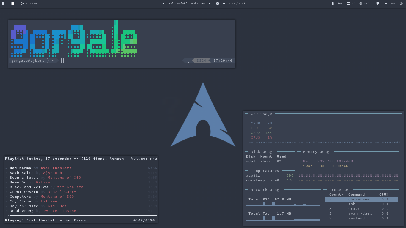 [i3gaps] Nordic Nonsense unixporn