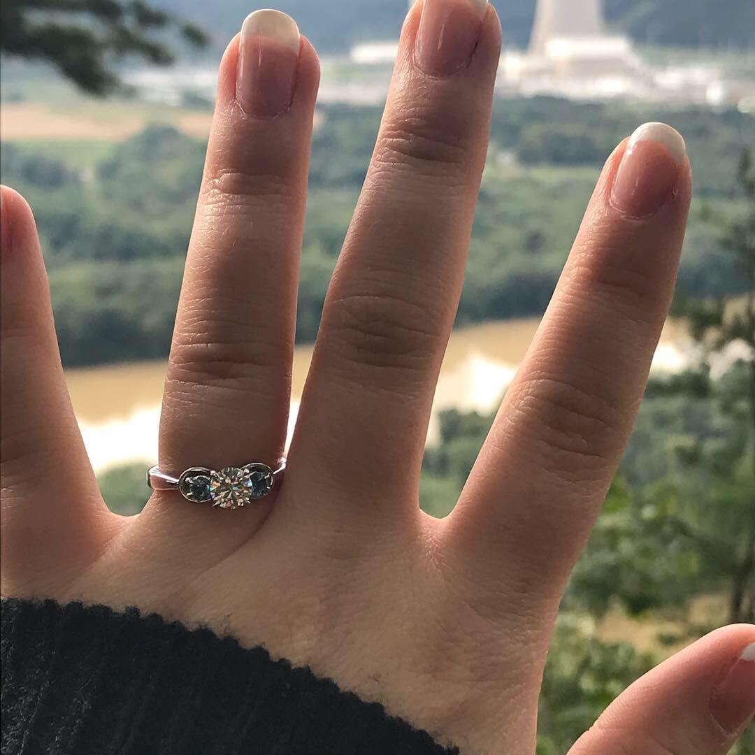 What style Wedding ring should I get with my engagement ring? r