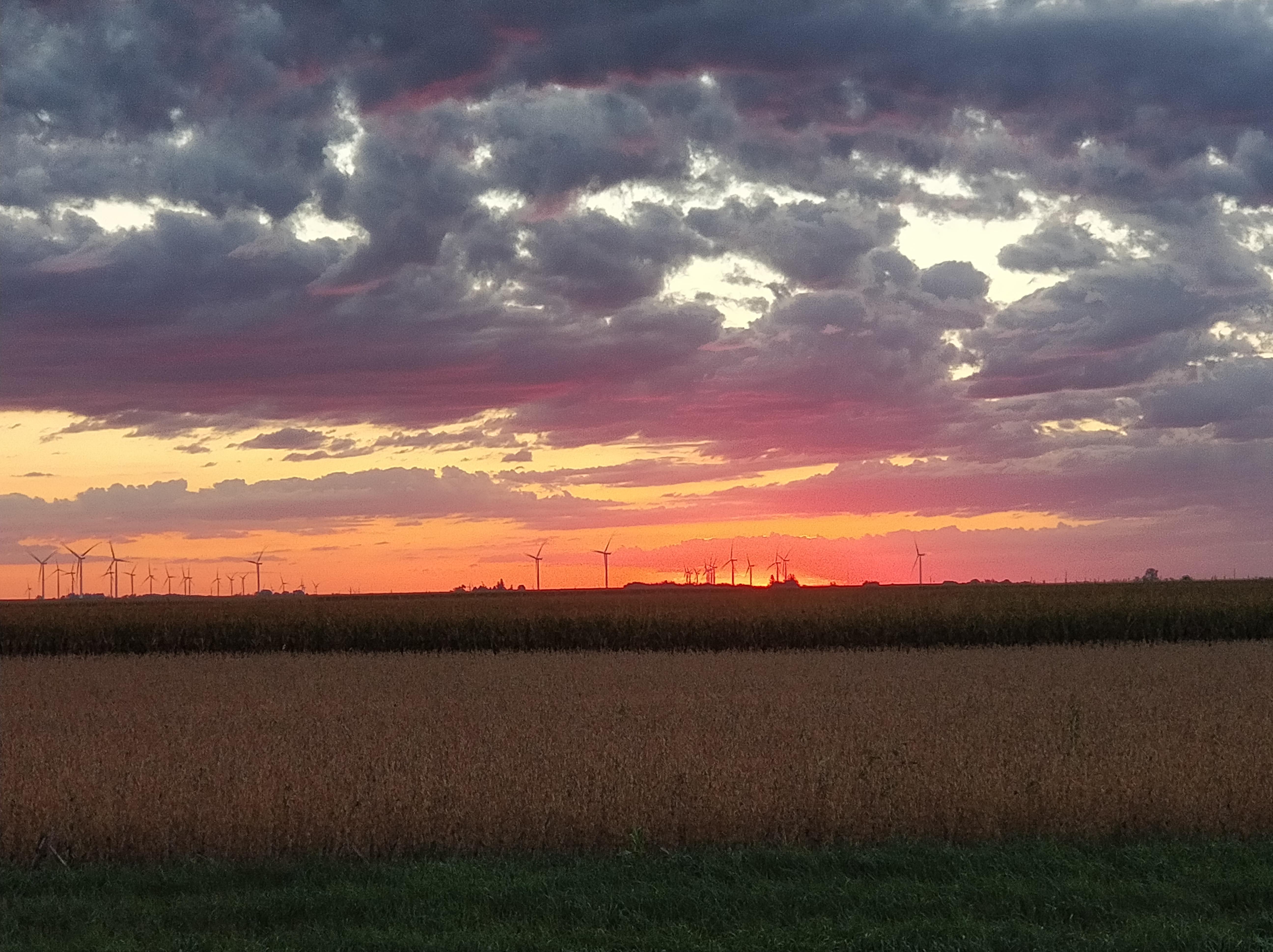 Good morning, Iowa Hwy 14 North of Marshalltown r/Iowa