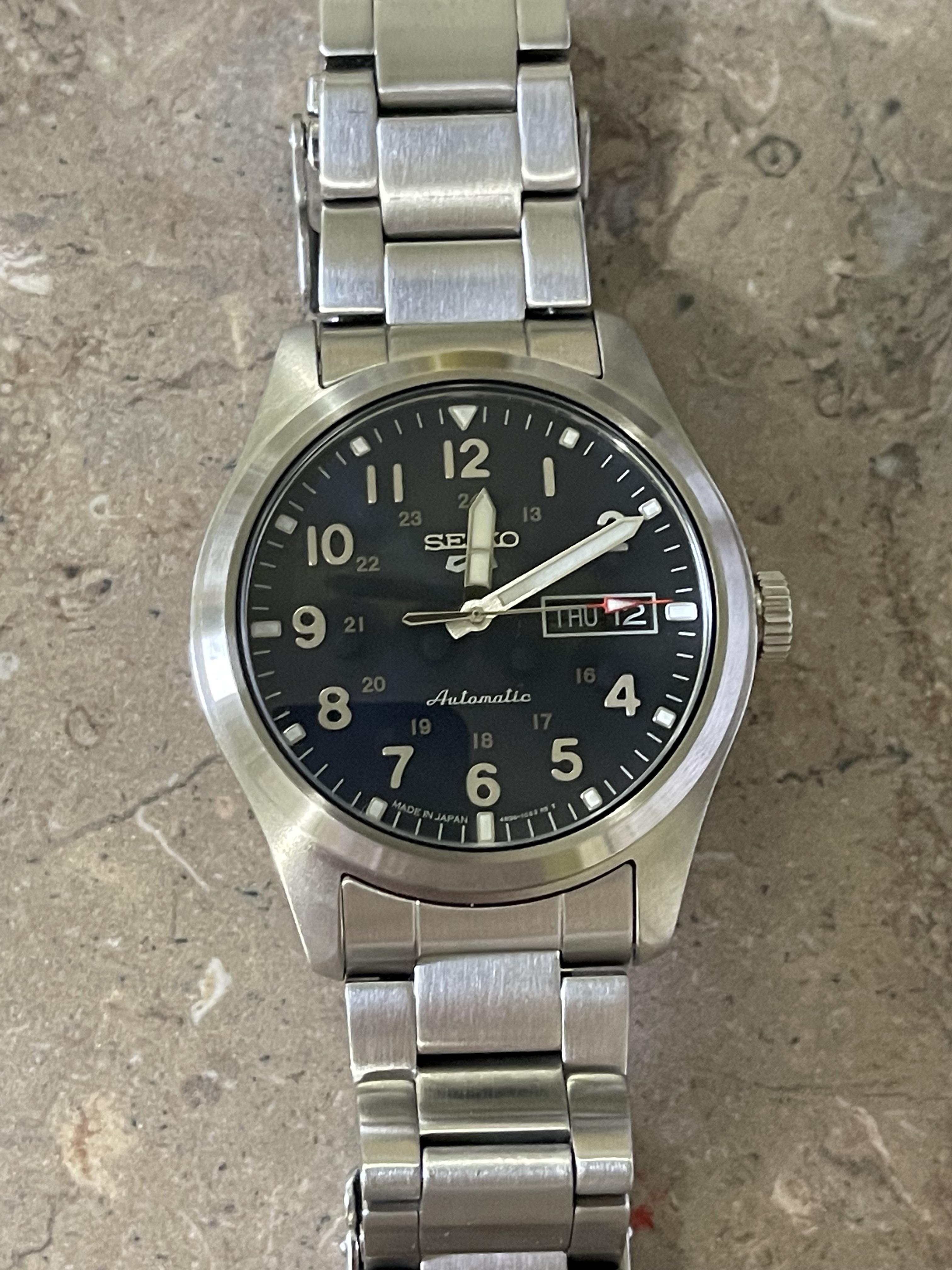 [Seiko 5] Seiko 5 SRPG29 losing 10 seconds per day r/Watches