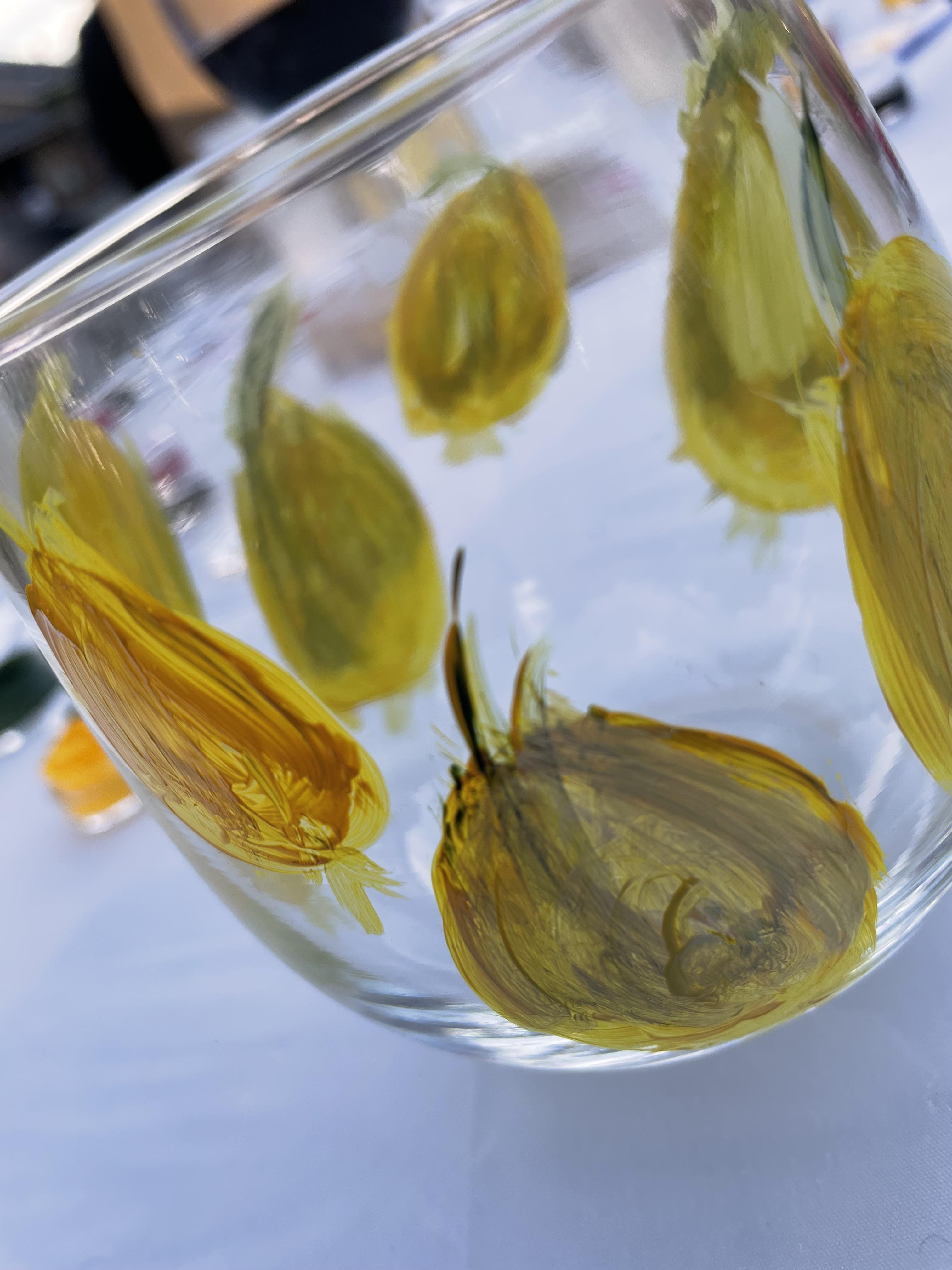 Onion Glass Art How do you like my little art project? OnionLovers