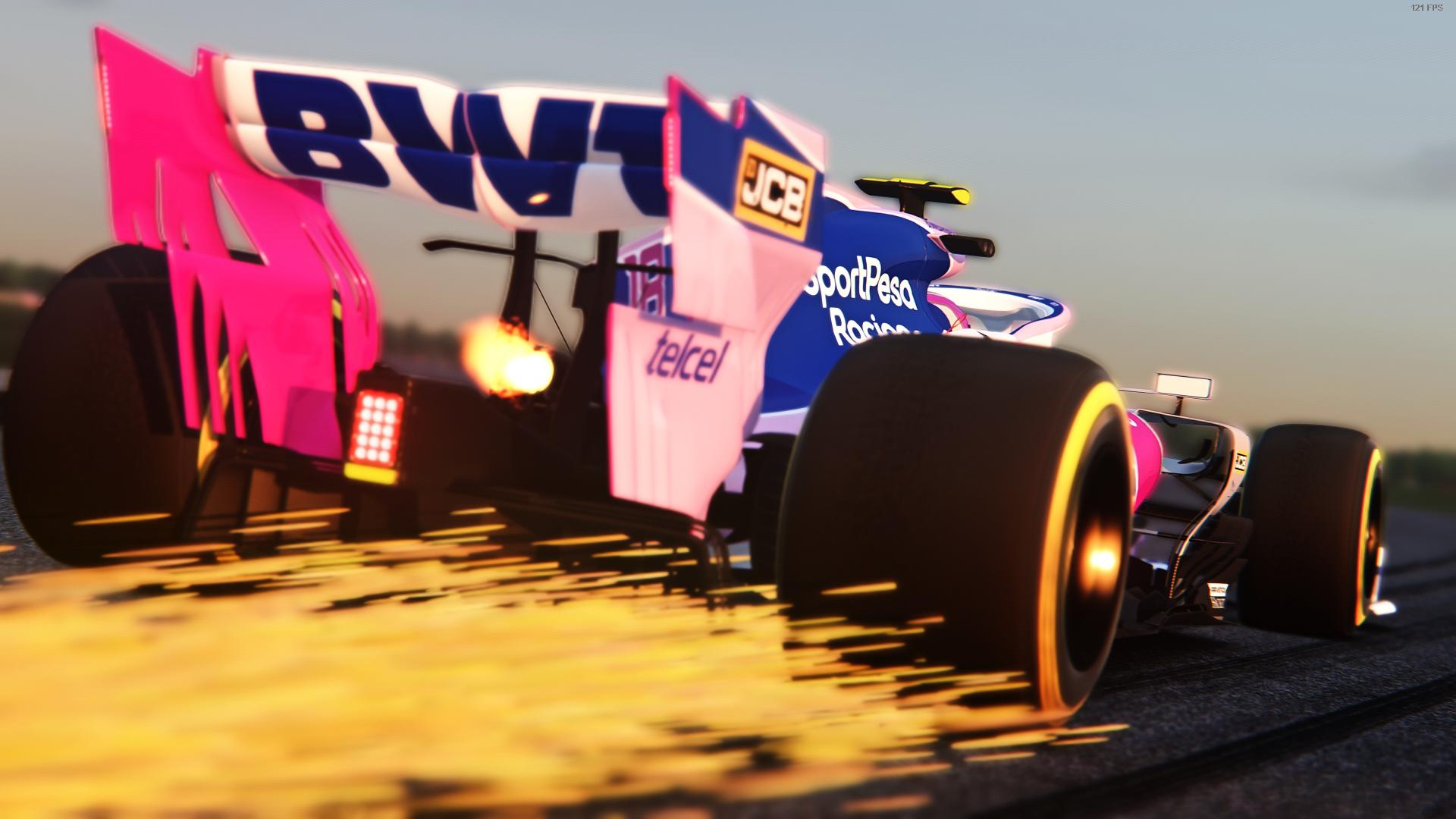 Racing Point SPARKS!!!! (Top Gear Test Track) r/assettocorsa