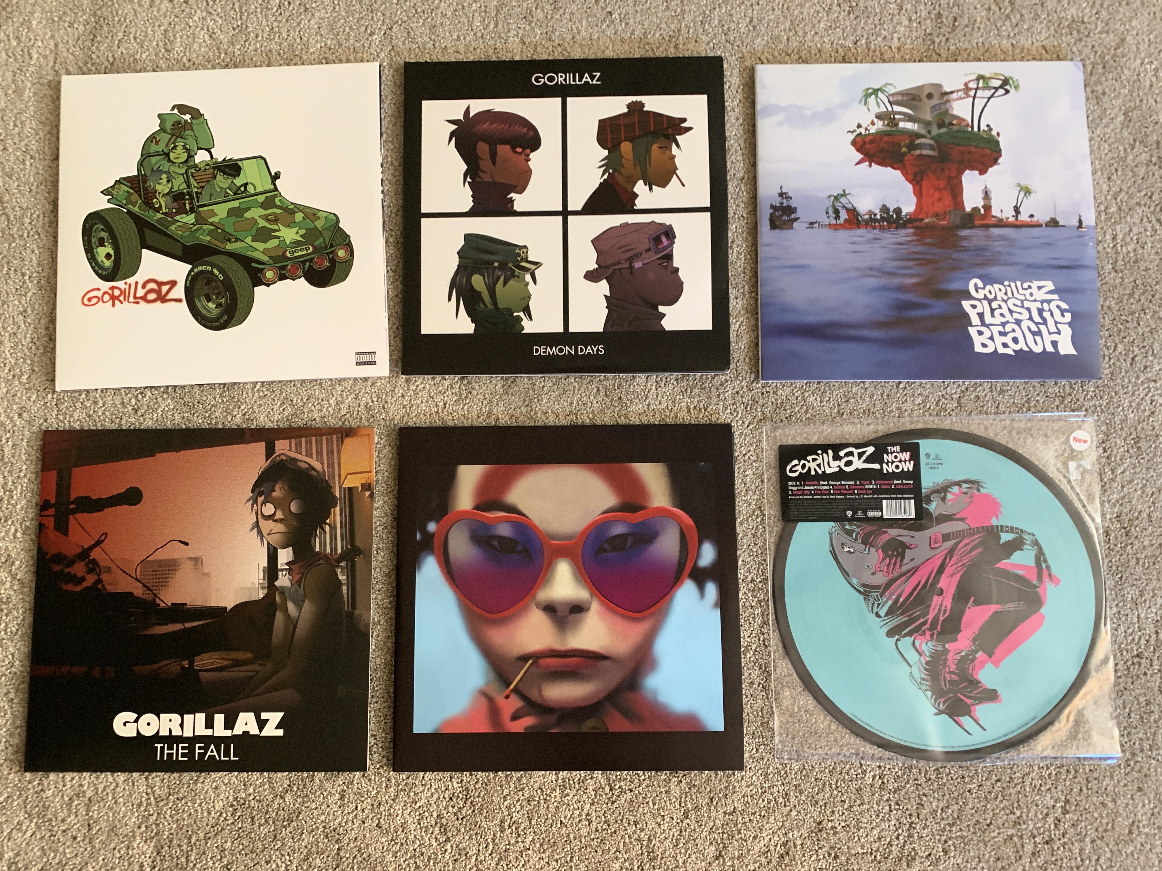 My Gorillaz vinyl collection is complete! (For the most part) r/gorillaz