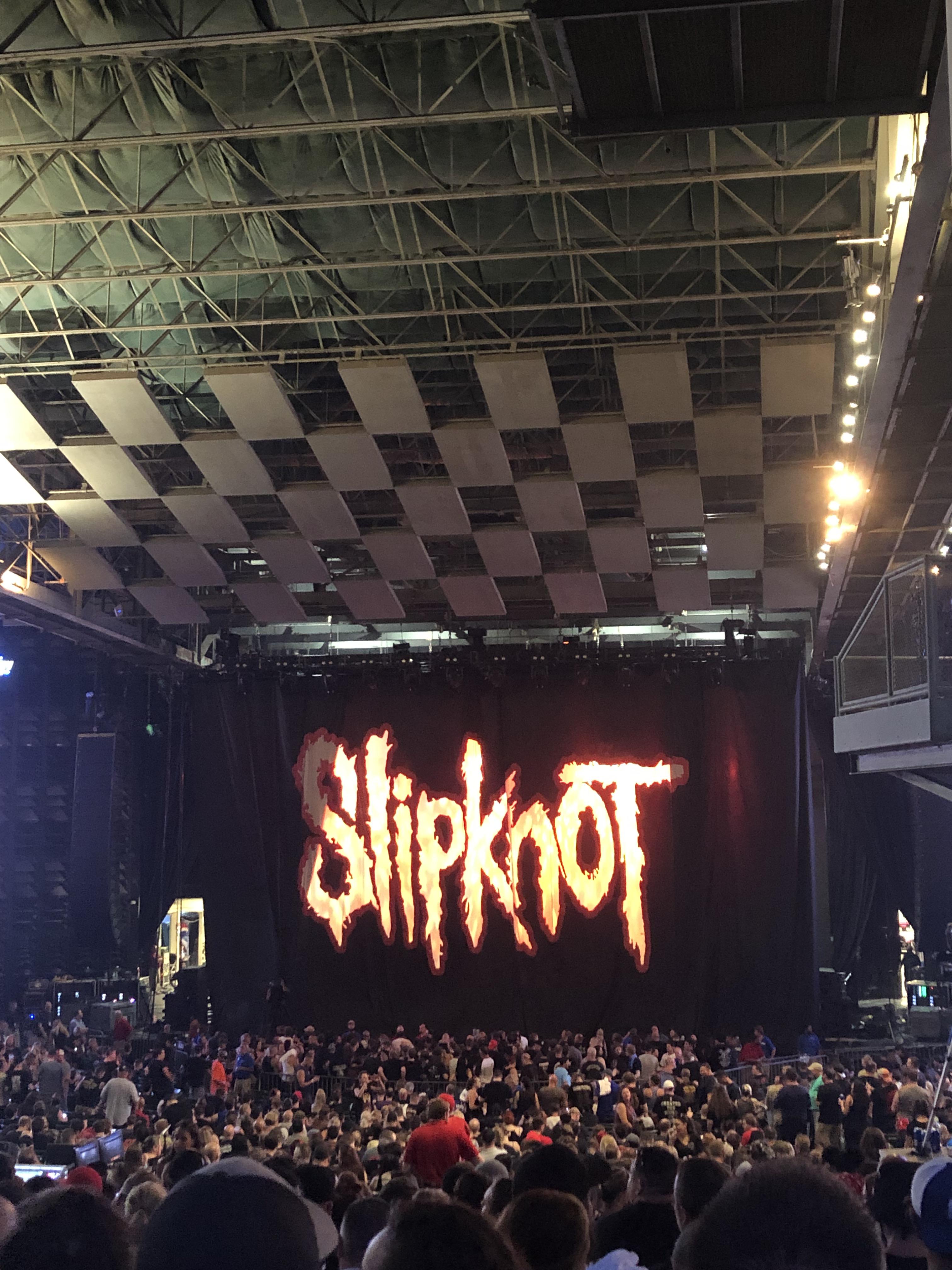 My first Slipknot concert. DTE Energy Music Theatre r/Slipknot