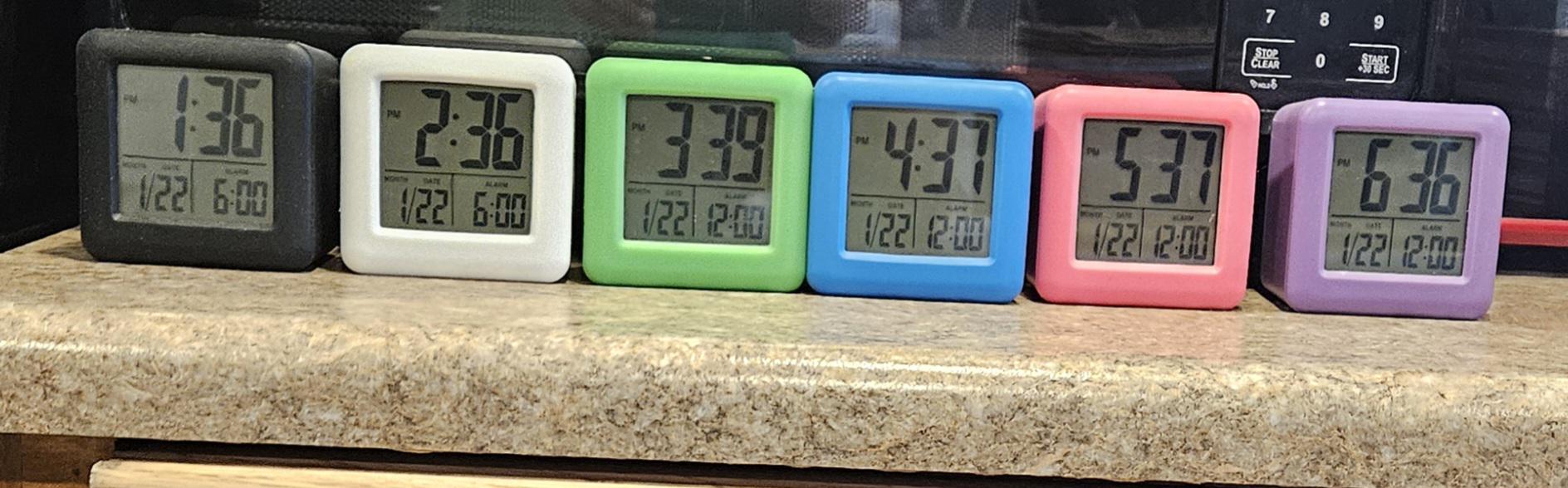 I found some clocks in my house , and I decided to turn them into world