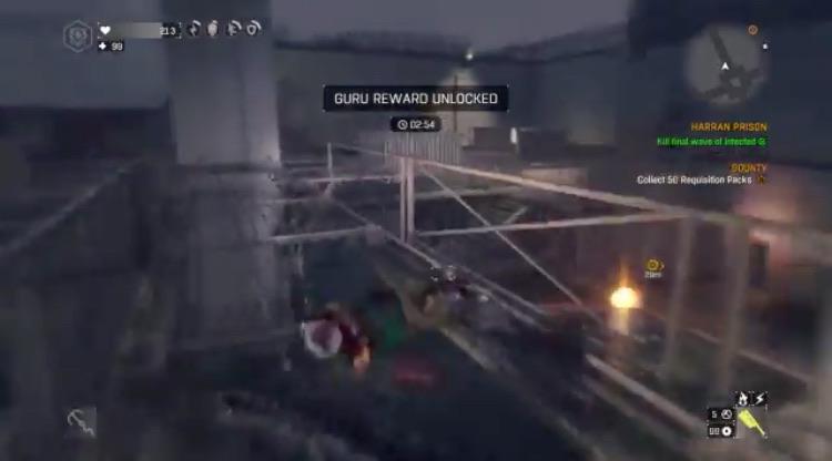 My best time yet speedrunning the Harran prison dyinglight