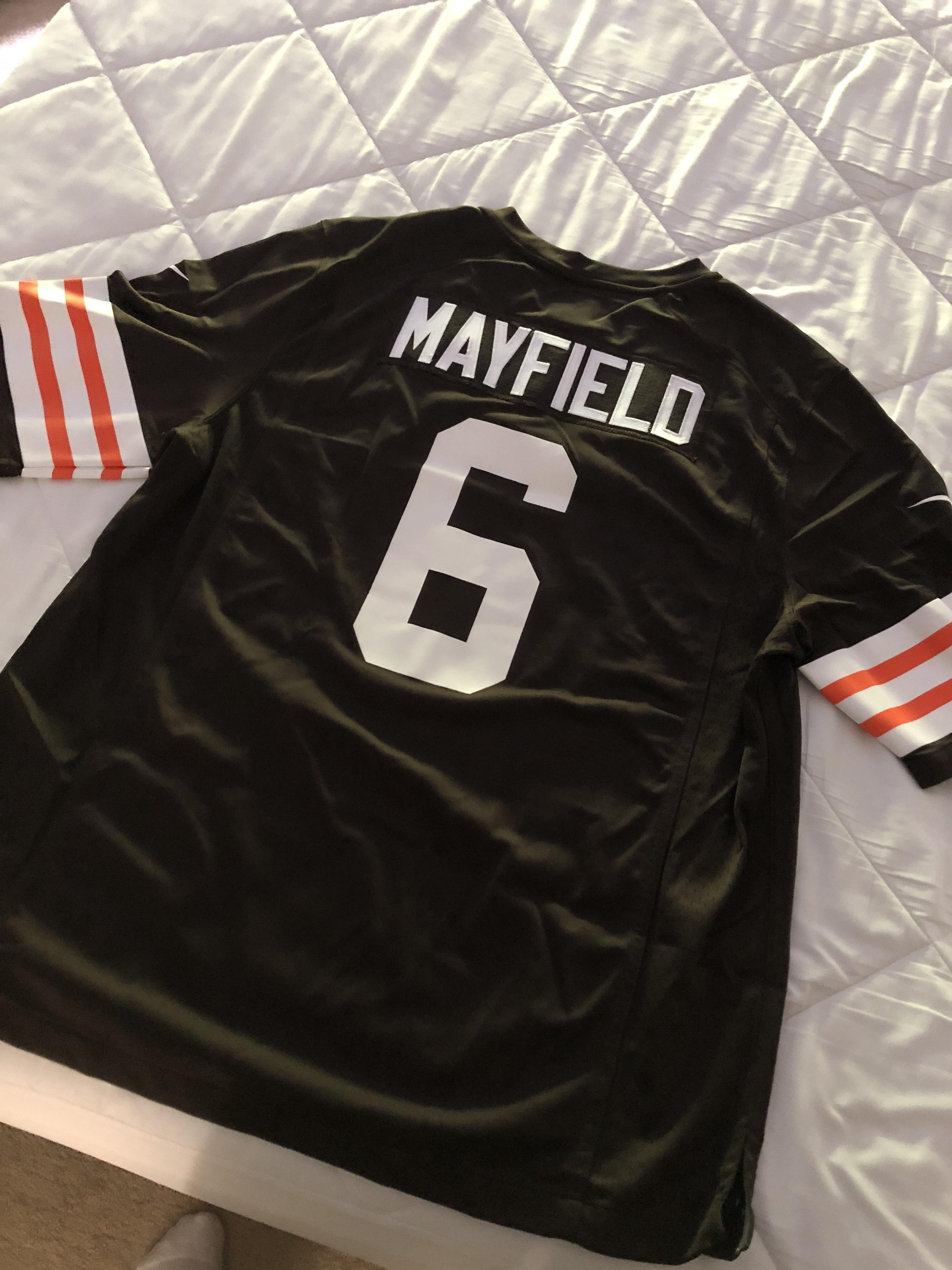 Baker Mayfield classic jersey r/Browns