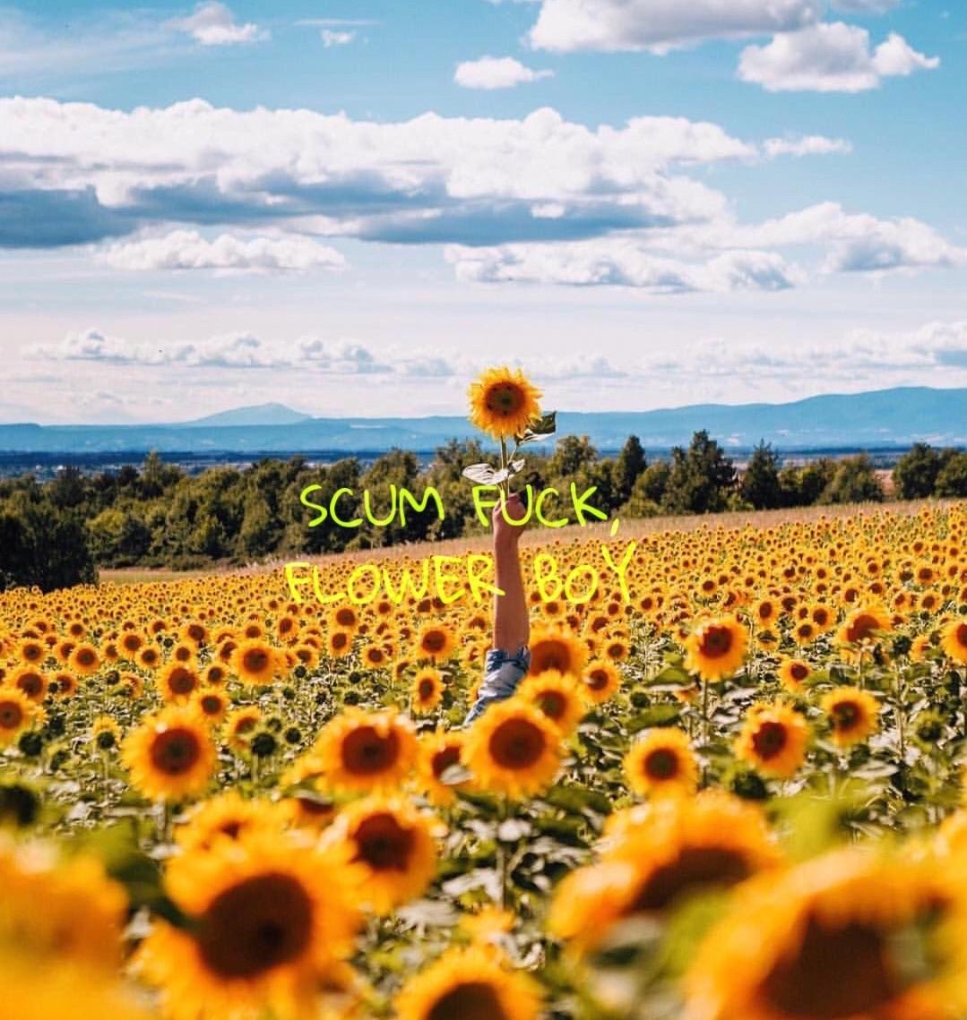 Flower Boy in the style of Ye r/freshalbumart