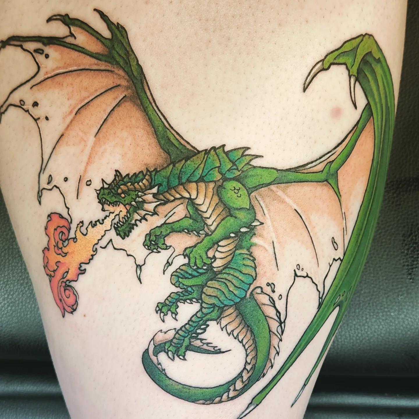 50 best Neon Dragon Tattoo images on Pholder Tattoos, Dbz and Tattoo