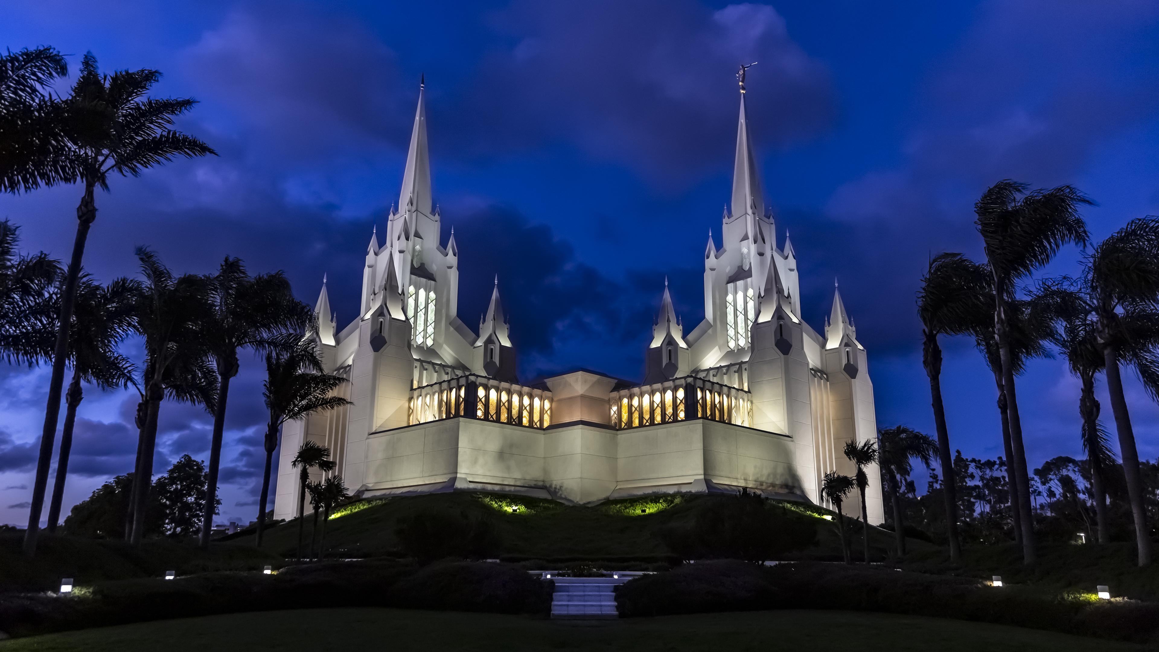 San Diego LDS Temple [3840 x 2160] r/ArchitecturePorn