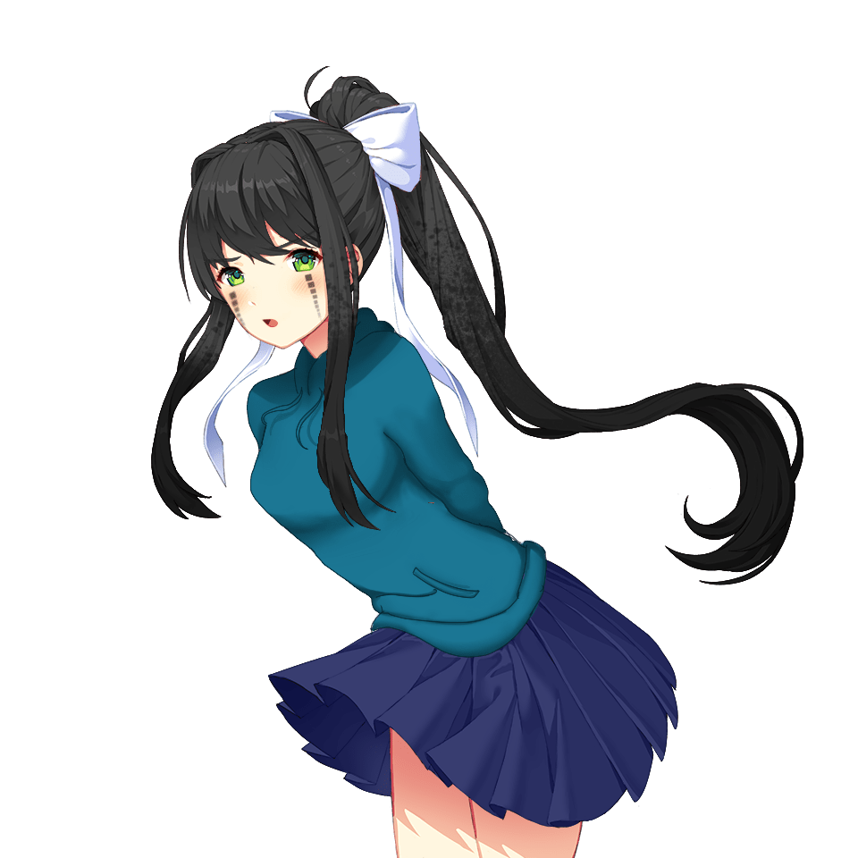 Emo Monika (since someone asked for it) DDLC