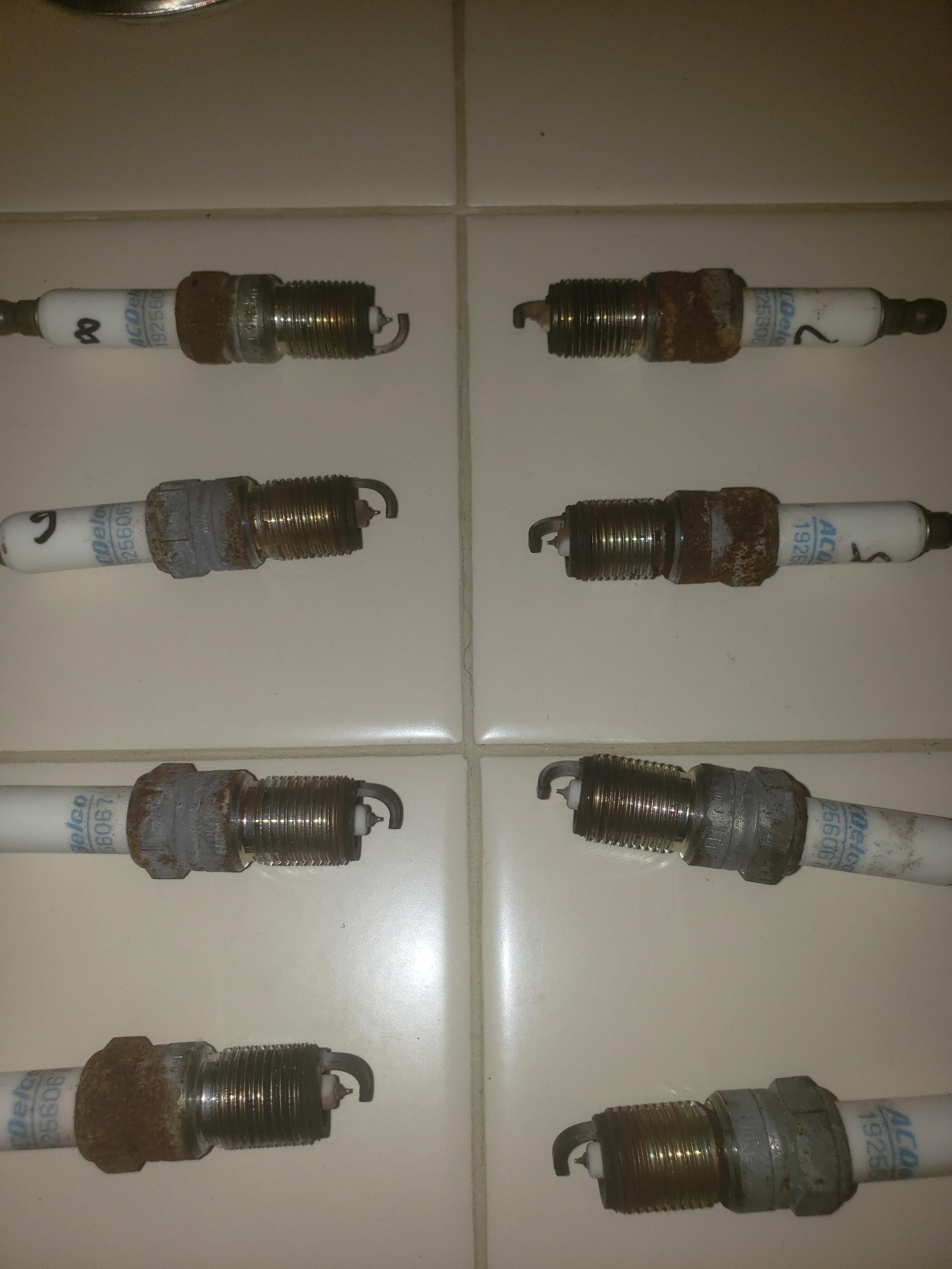 Changed my first spark plugs in my 150,000 mile 2000 GMC Yukon Denali, trucks running perfectly