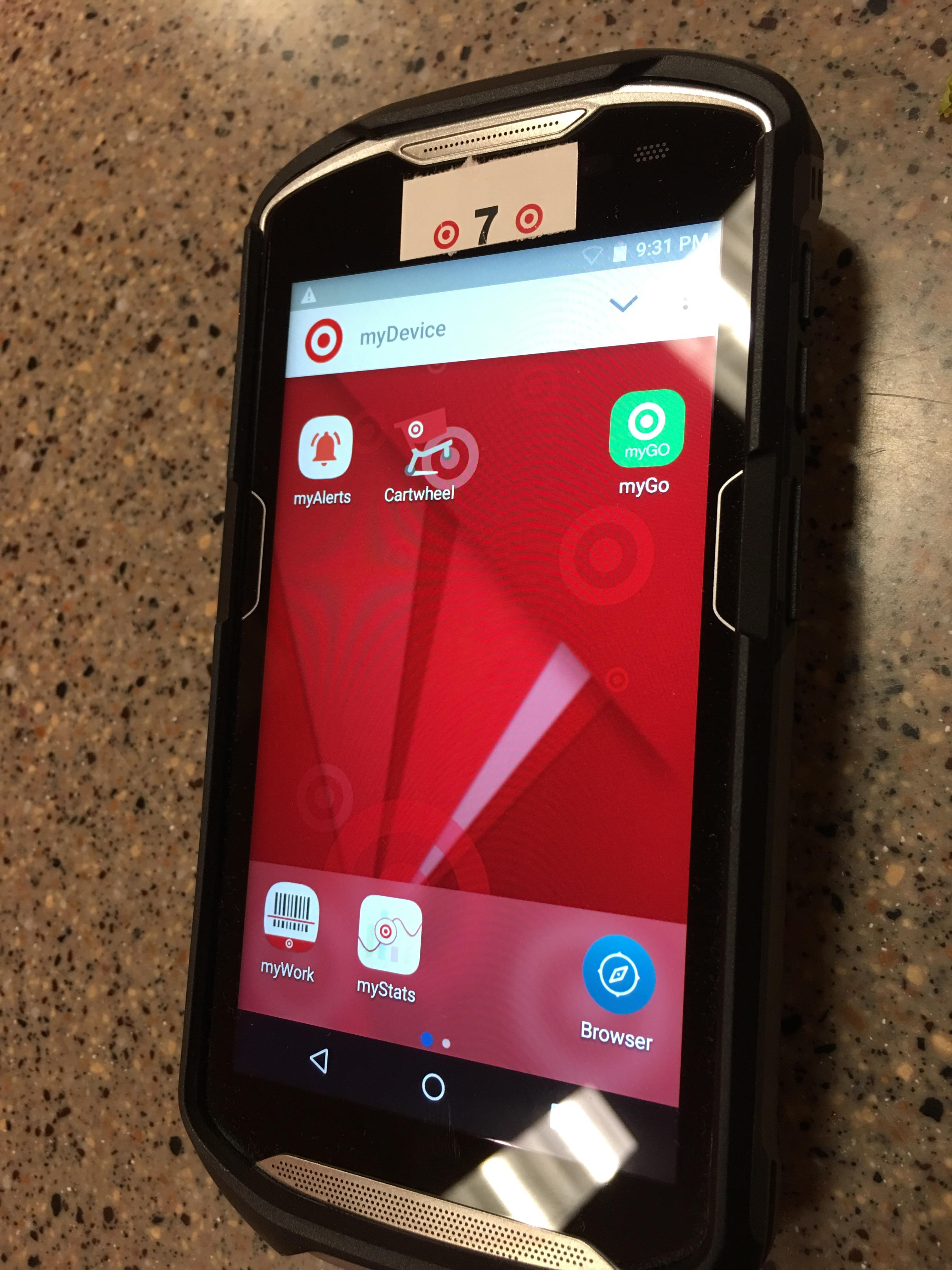 Yay, we got the new MyDevices (Zebra). Removable/exchangeable batteries