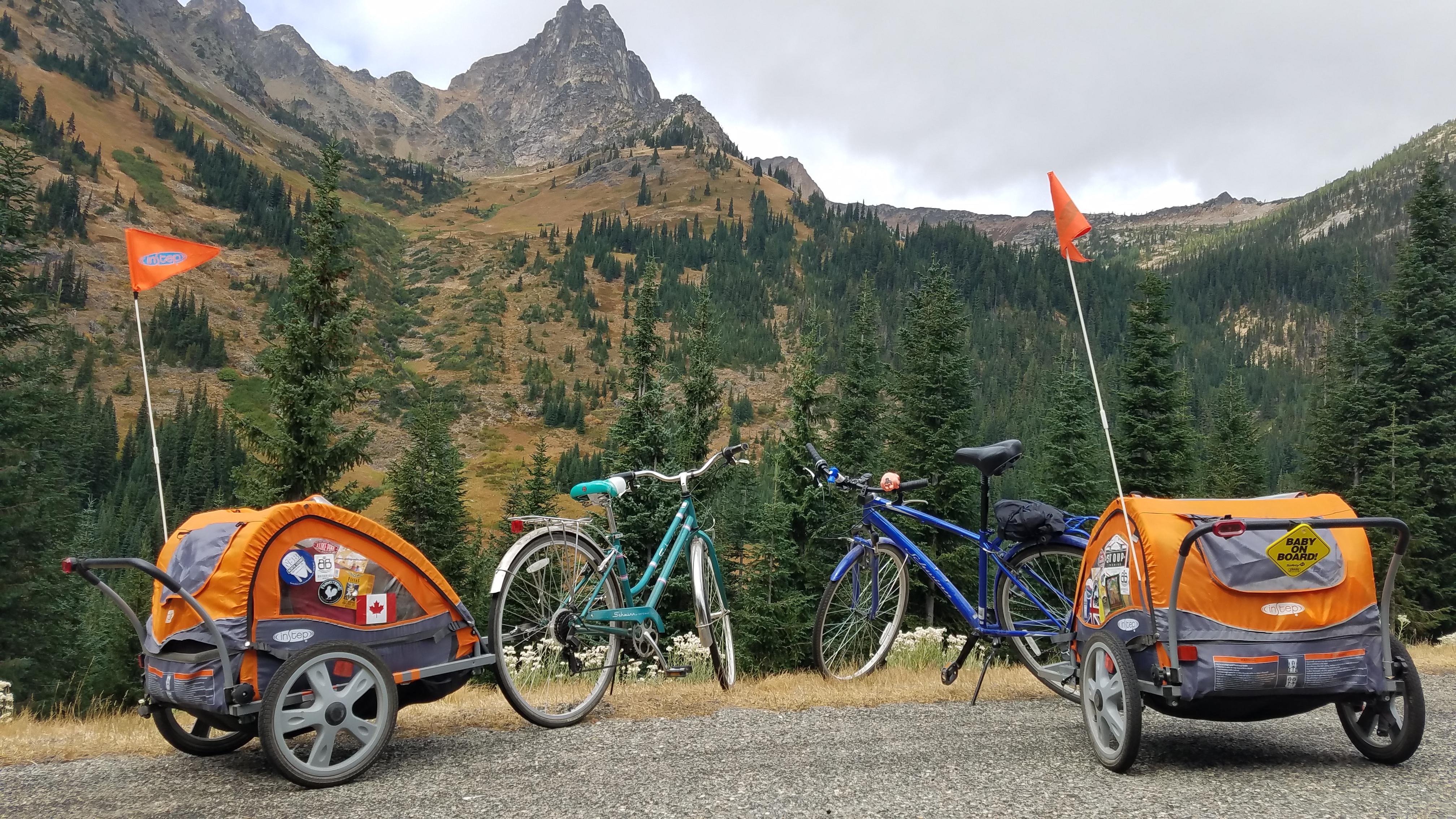 What bike you touring with? What trailers are you using? Bicycle on