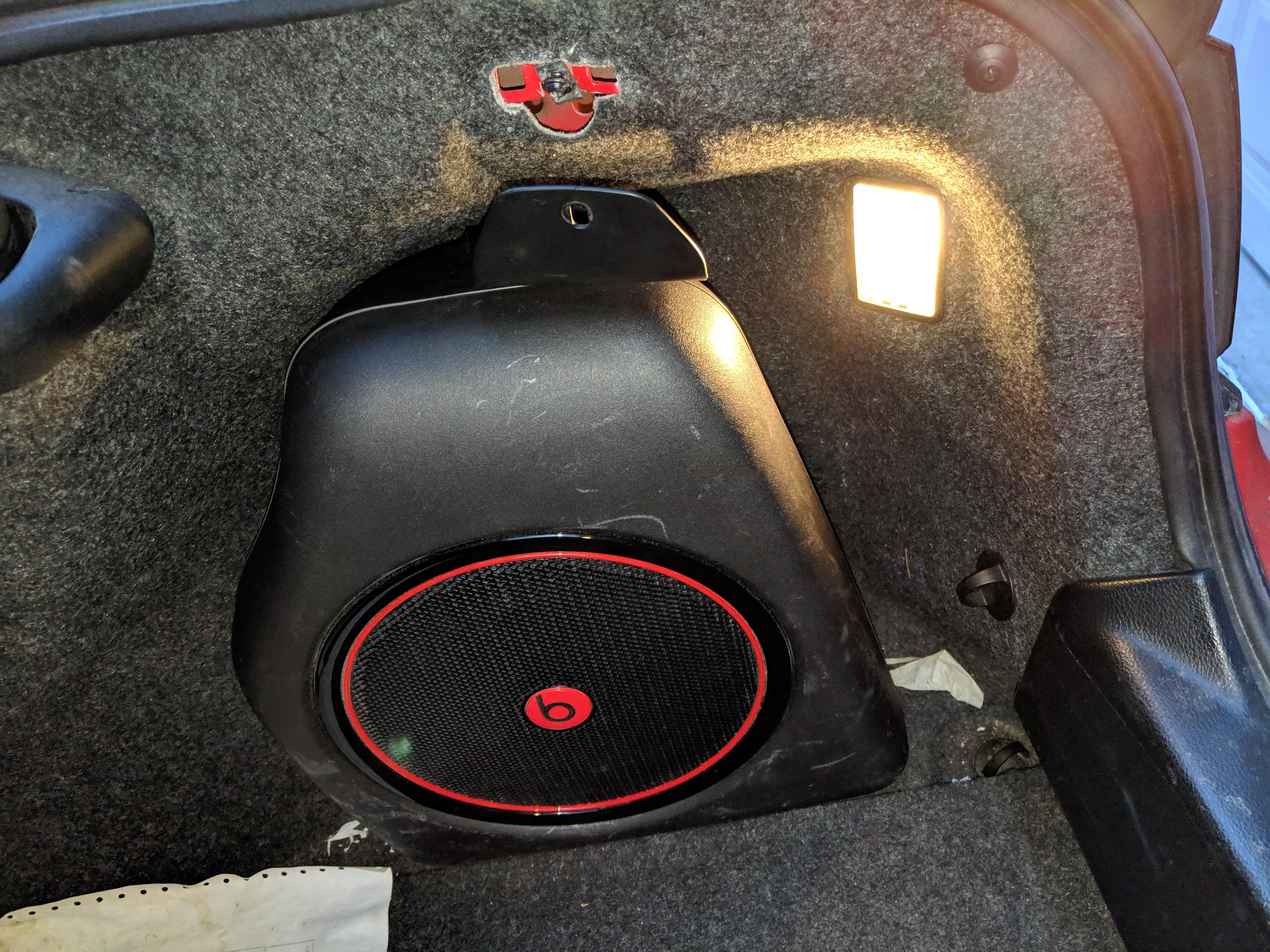 Replacing OEM subwoofer. Mounting bracket not right. Ideas? r/Charger