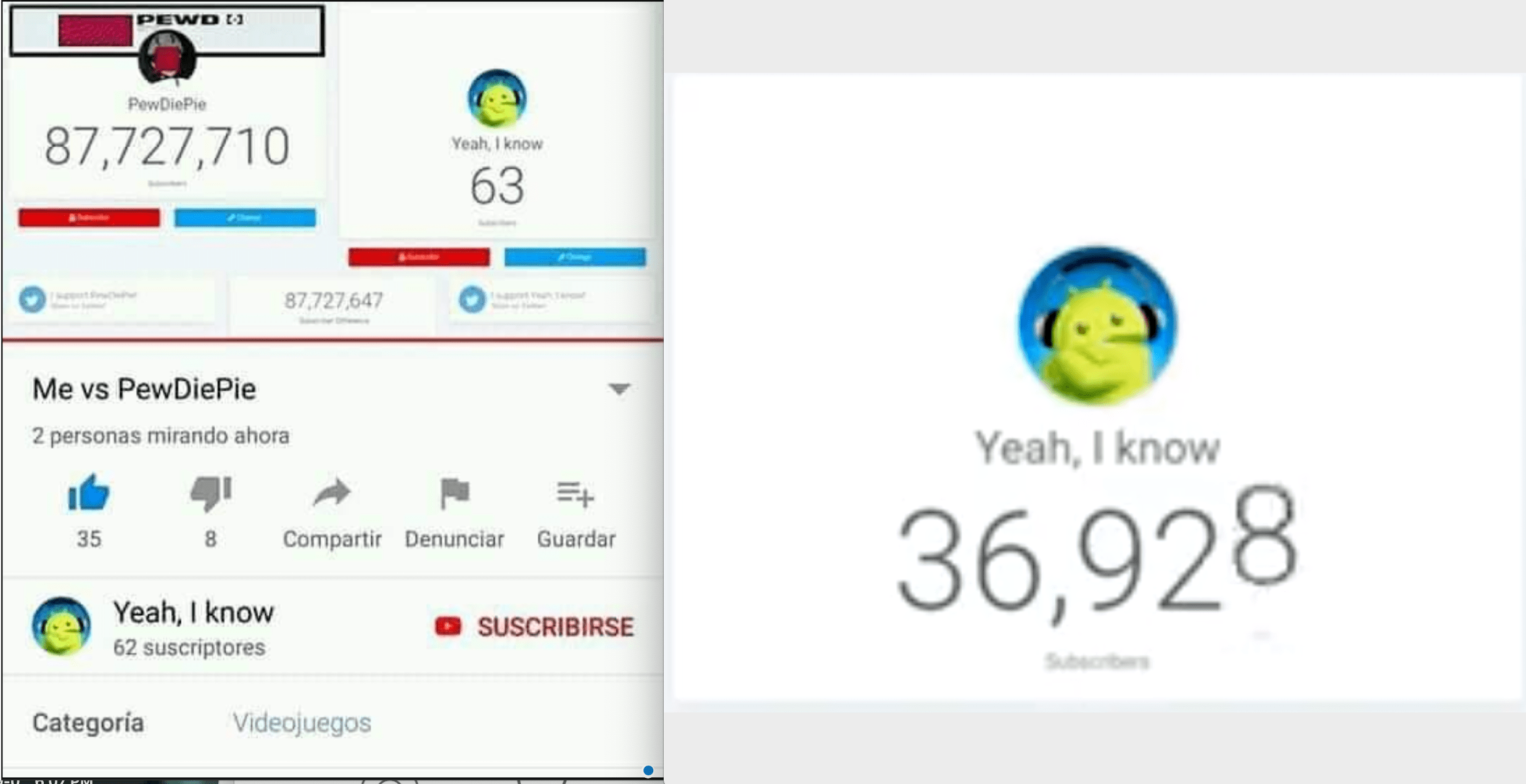 Reddit is powerful (credit from Darren399) PewdiepieSubmissions