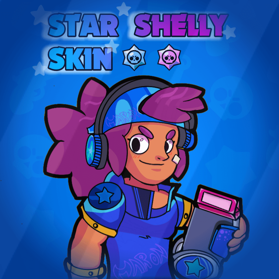 Image de Etoile Brawl Stars Shelly Png